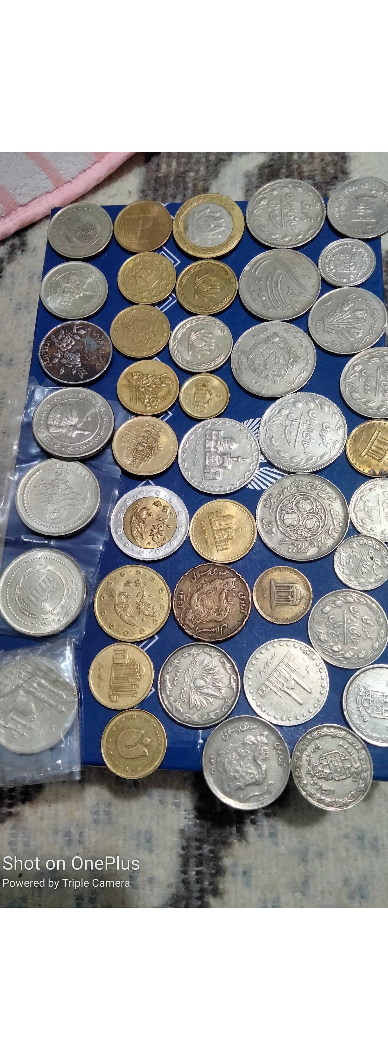 مجموعه بی نظیر42 سکه بدون تکرار جمهوری توضیح داره