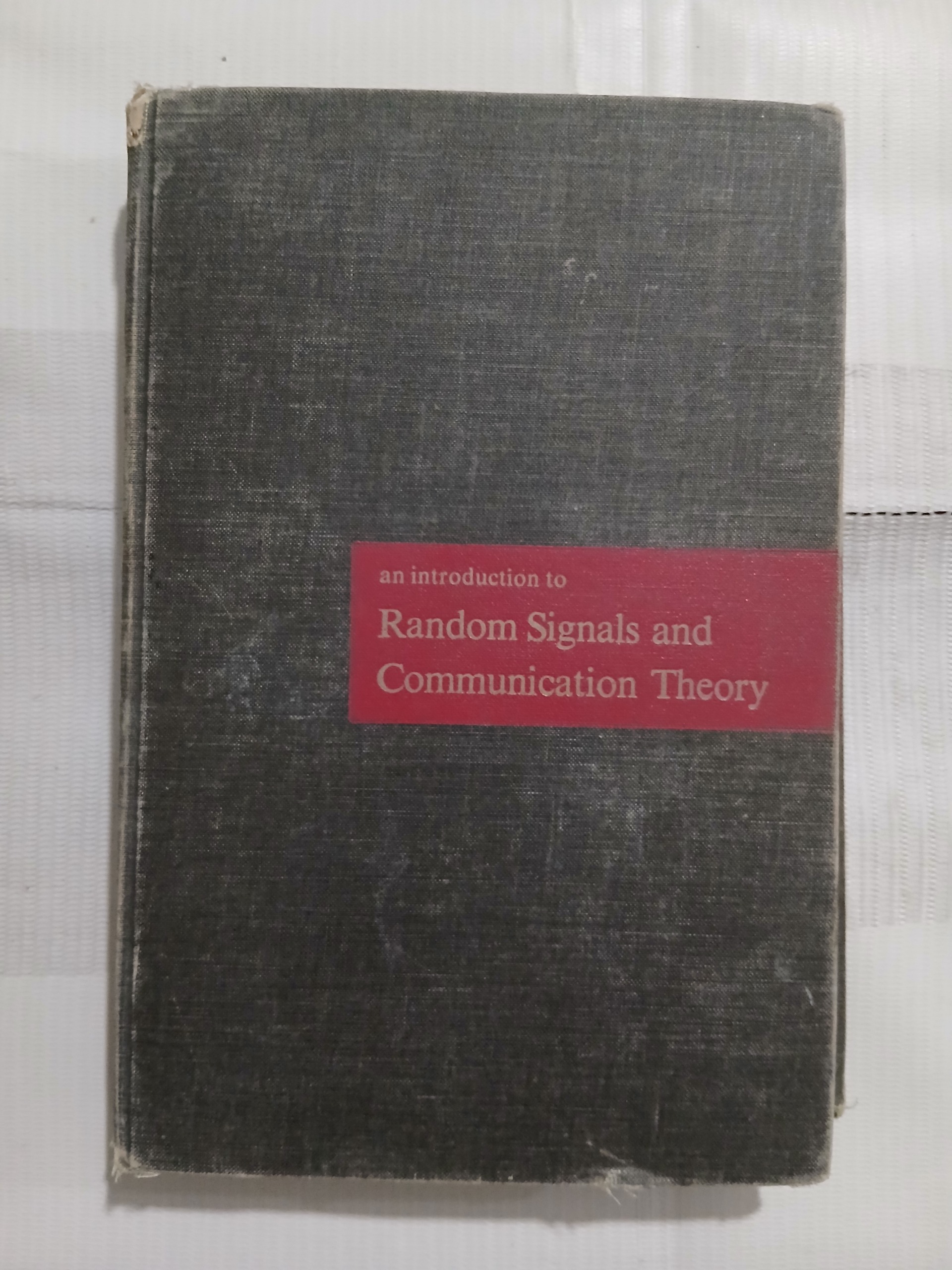 Random signals and communication Theory ل