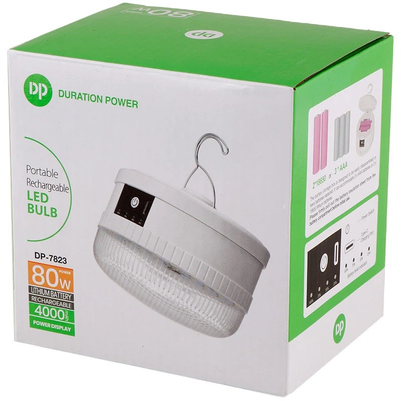 چراغ شارژی اضطراری باتری جدا DP-7823