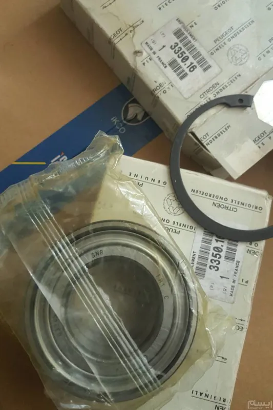 بلبرینگ چرخ جلو زانتیا و206 تیپ 5 اورجینال