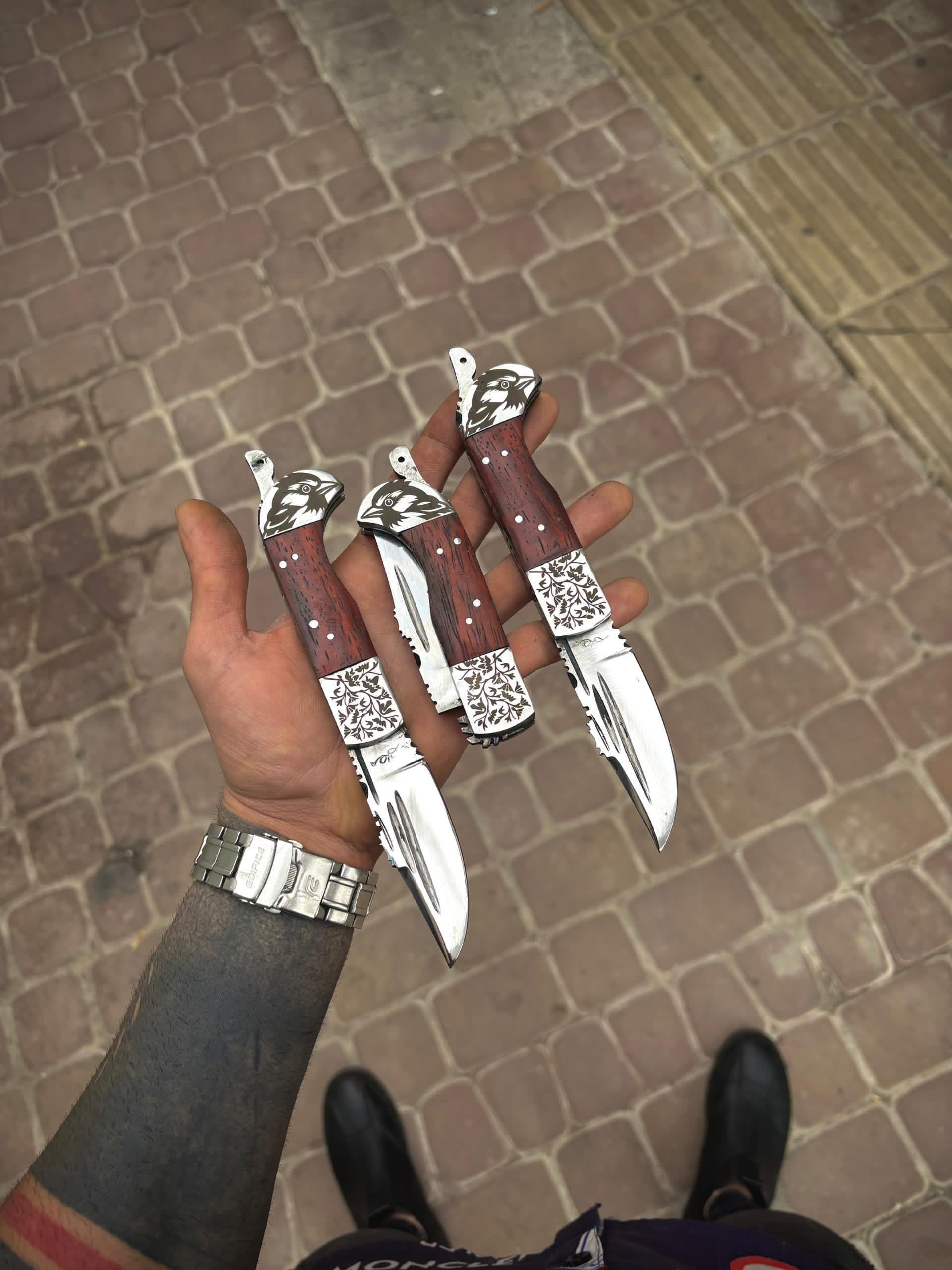 چاقو جیبی دنده ای مطهر