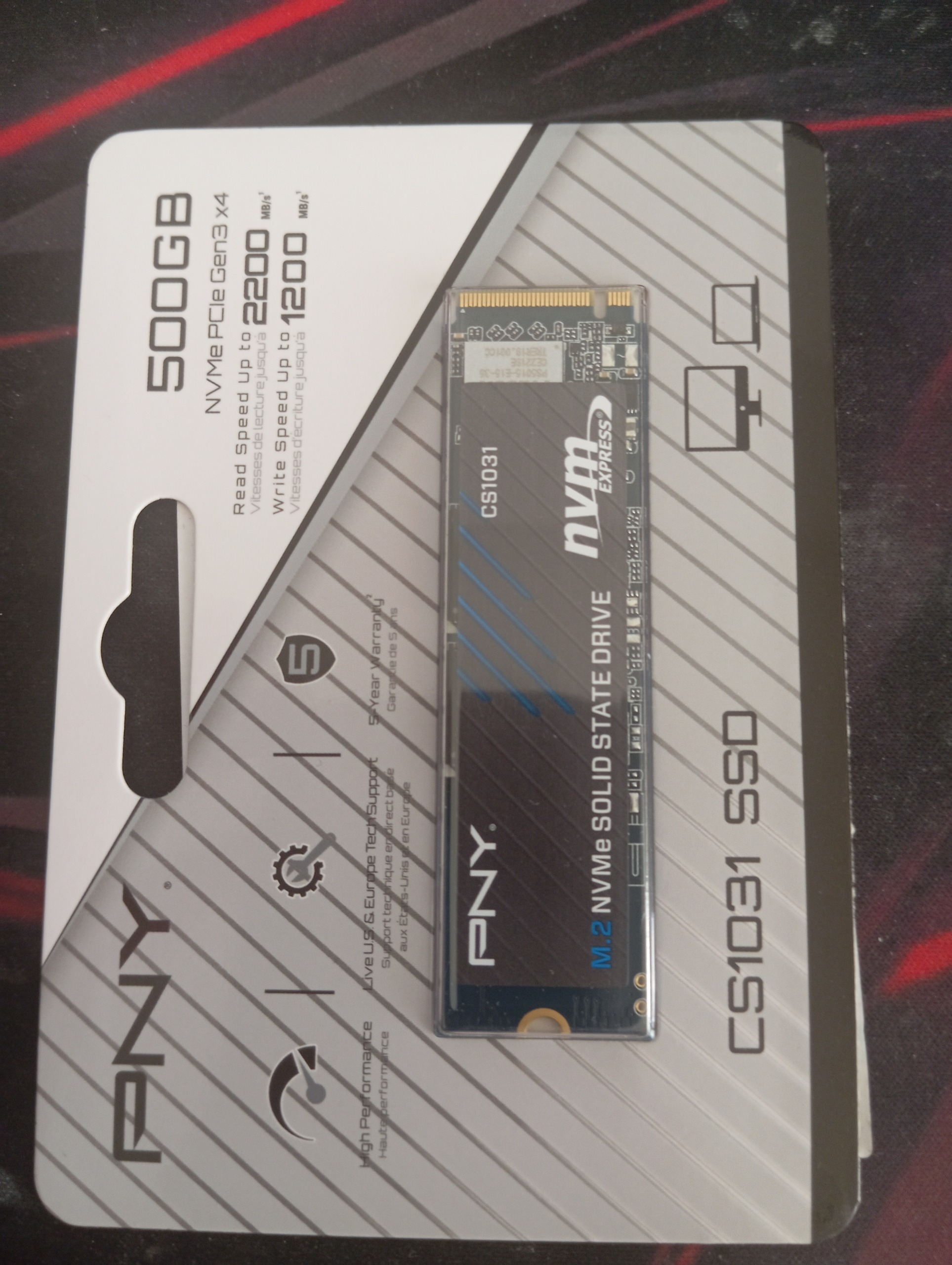 Pny 500gb cs1031