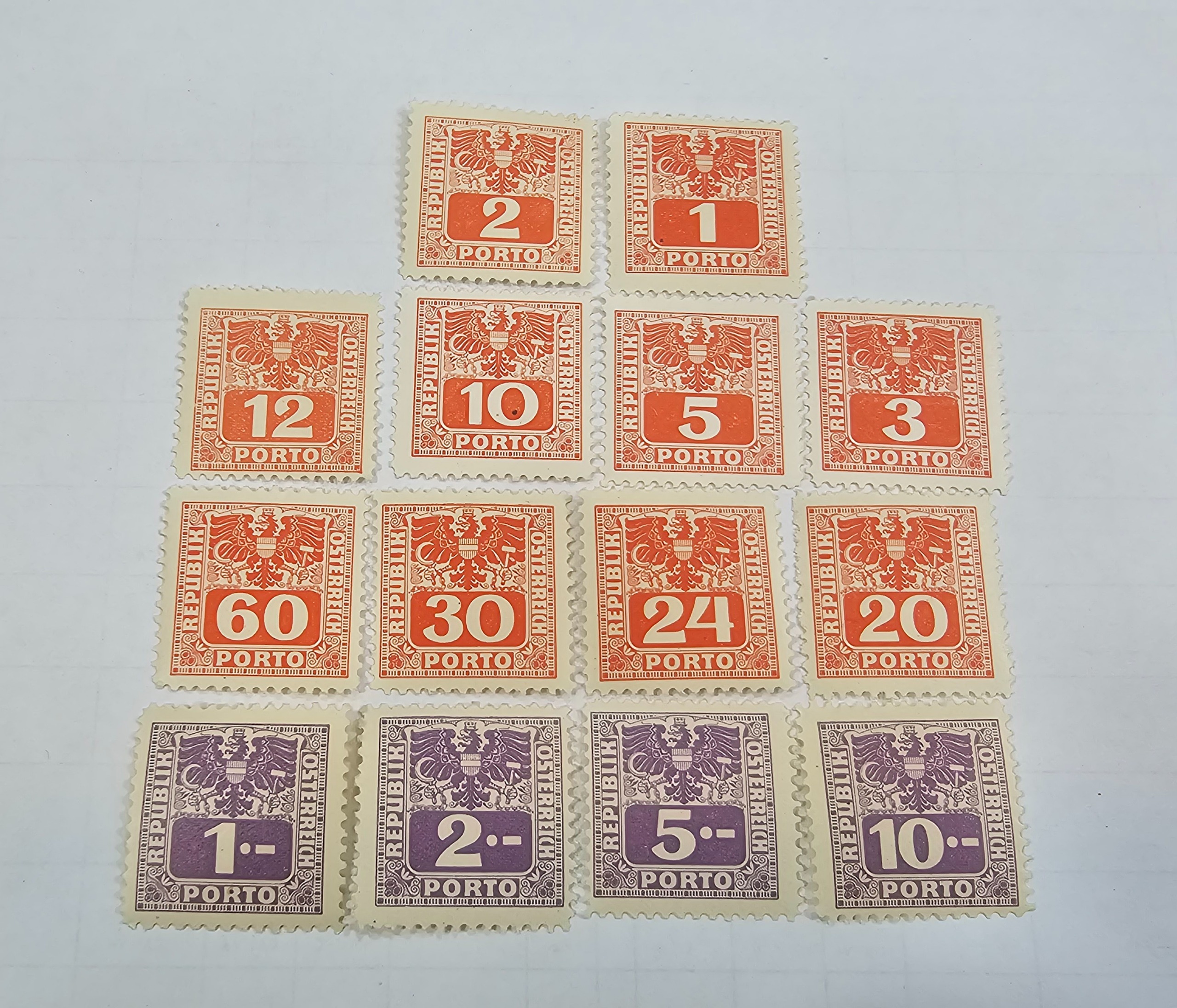 سری تمبر کلاسیک اتریش