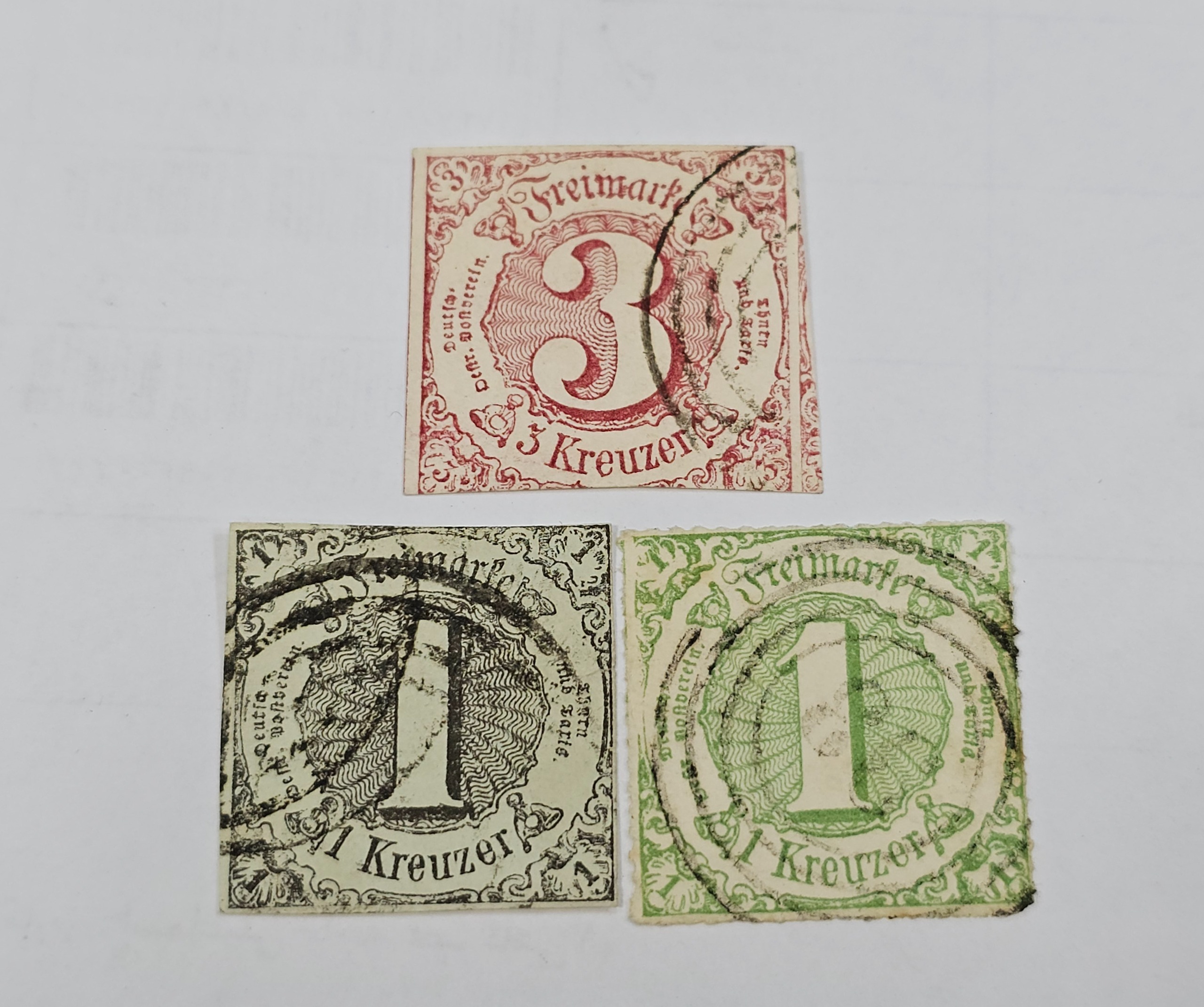 تمبر بی دندانه کلاسیک آلمان 1920 نایاب