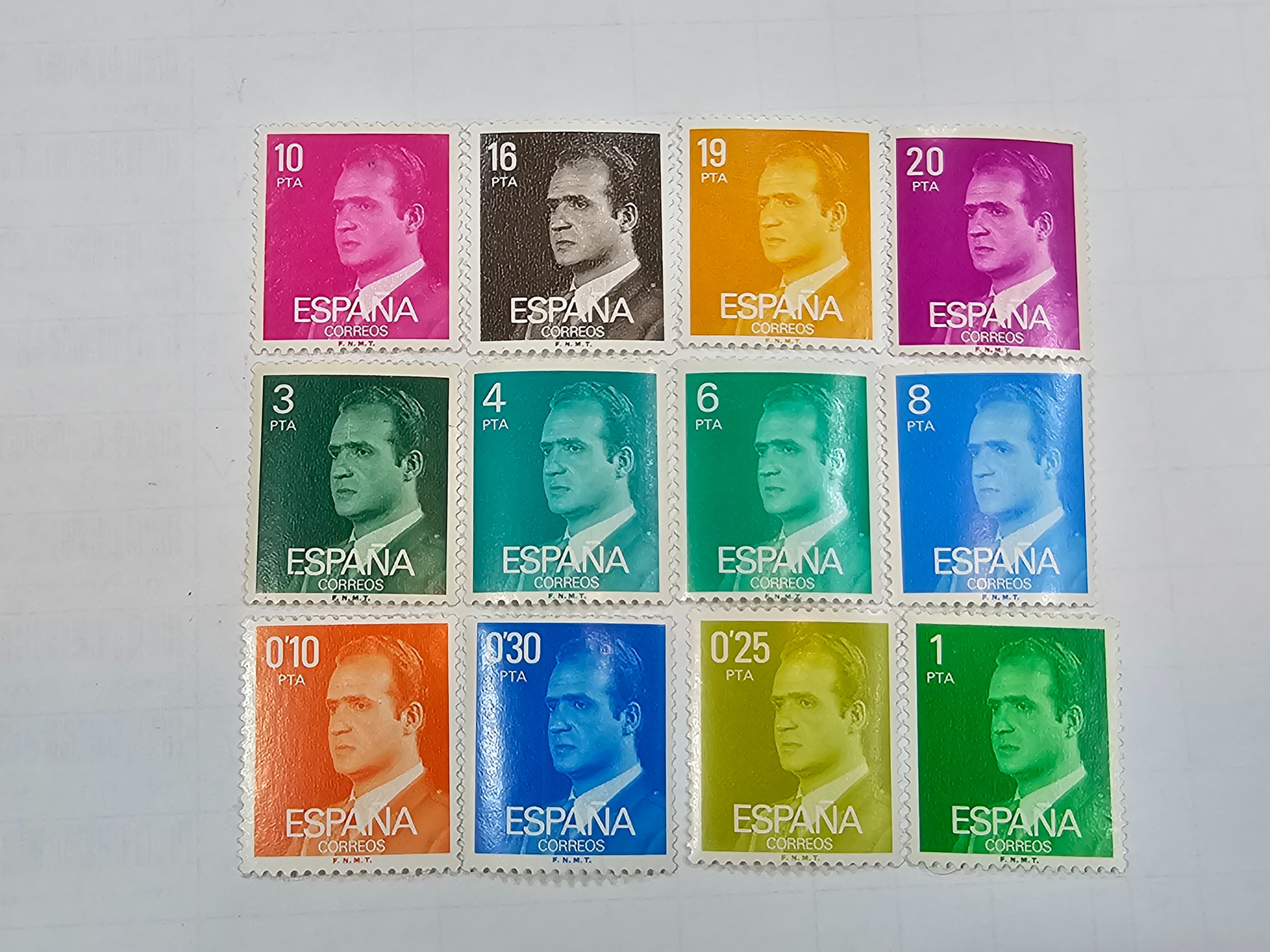 سری تمبر پستی اسپانیا