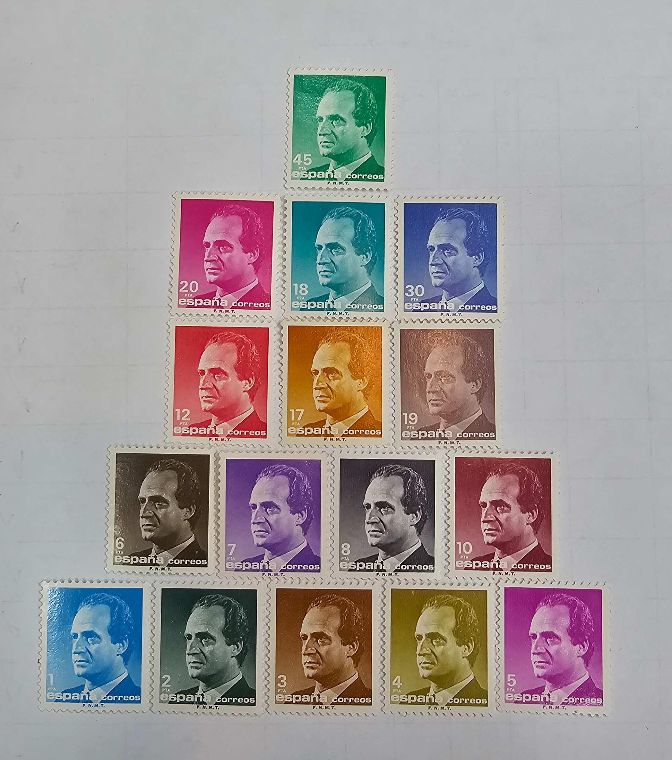 سری تمبر پستی اسپانیا