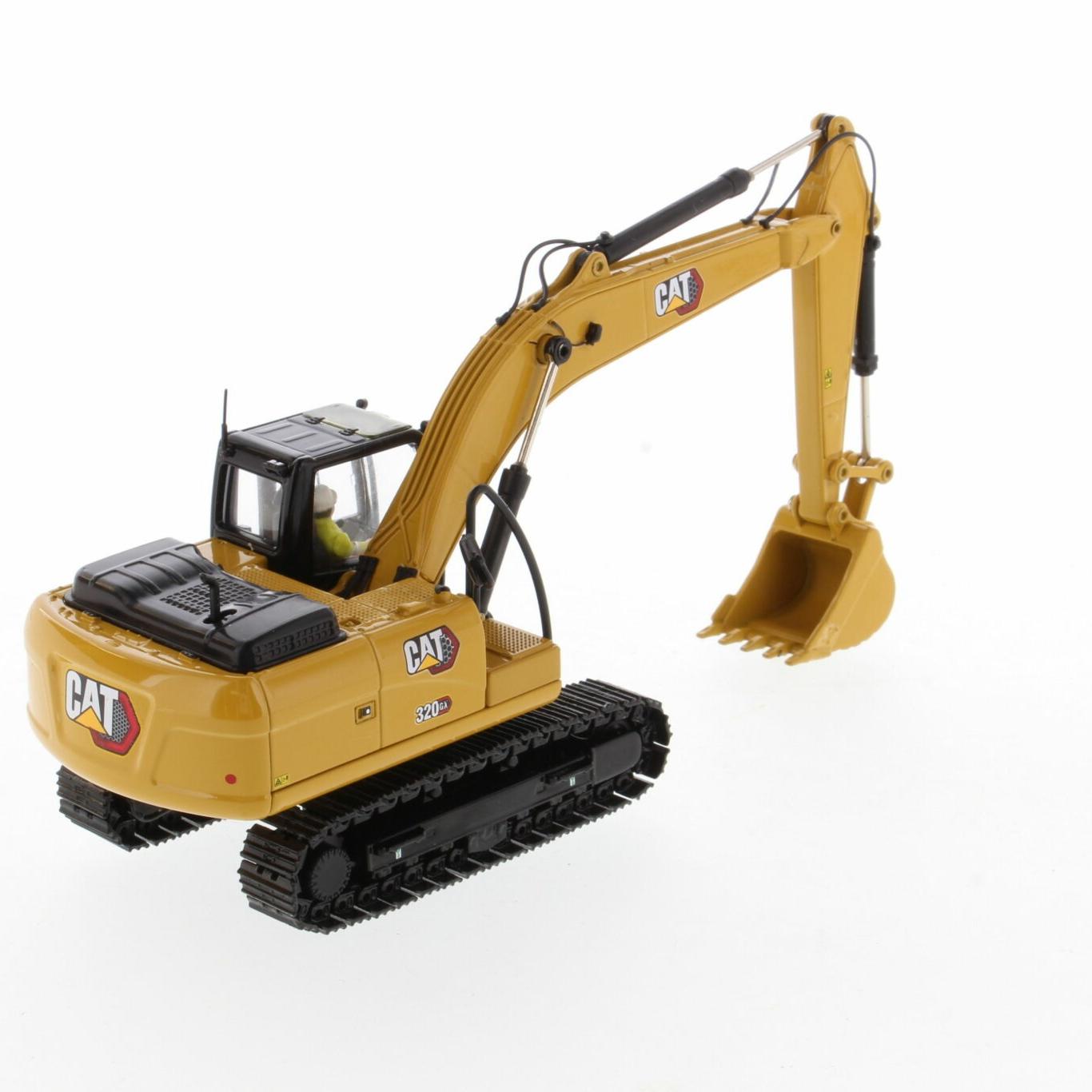 ماکت بیل مکانیکی CAT سری جعبه فلزی