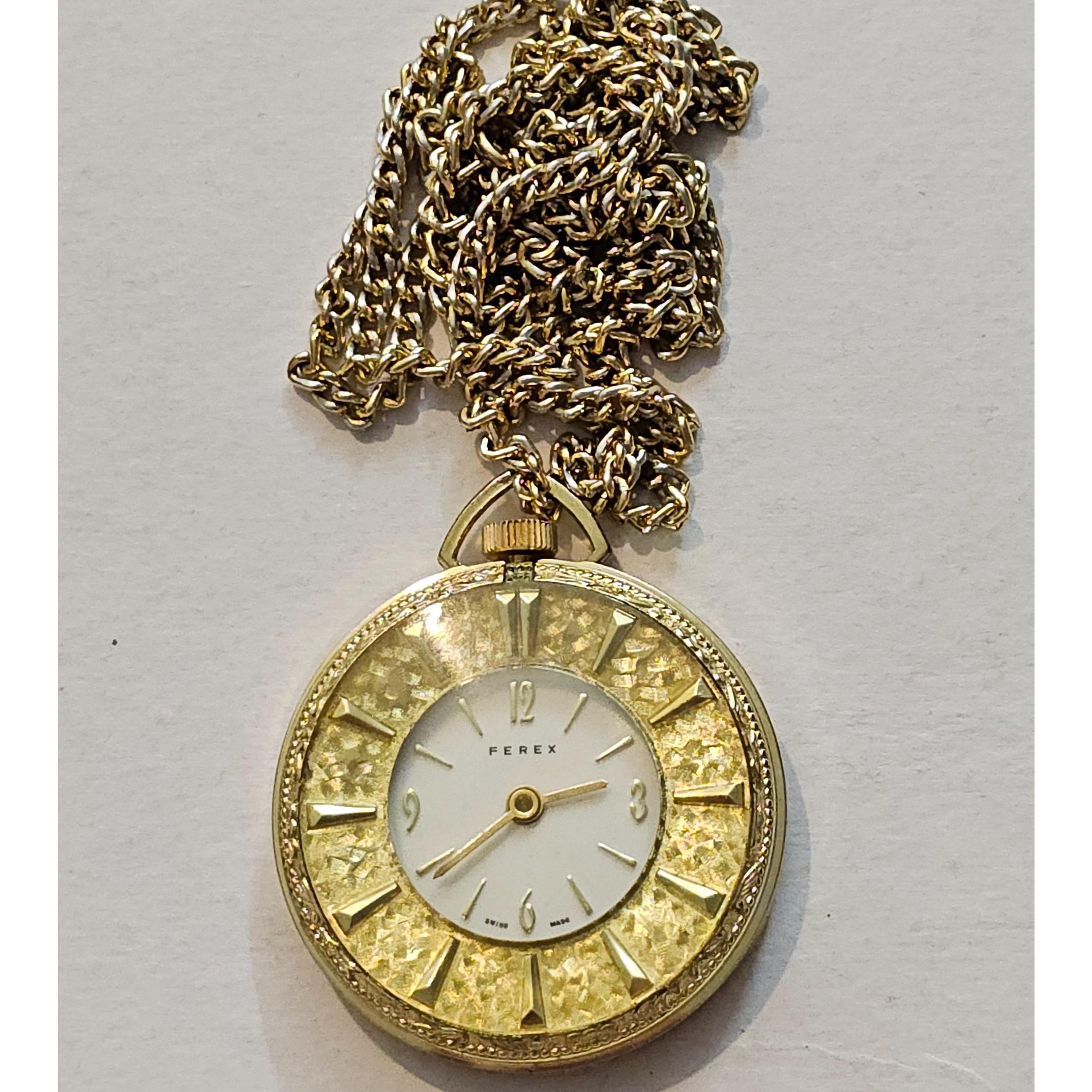 ساعت کوکی جیبی قدمت دار سویسی کاملا سالم