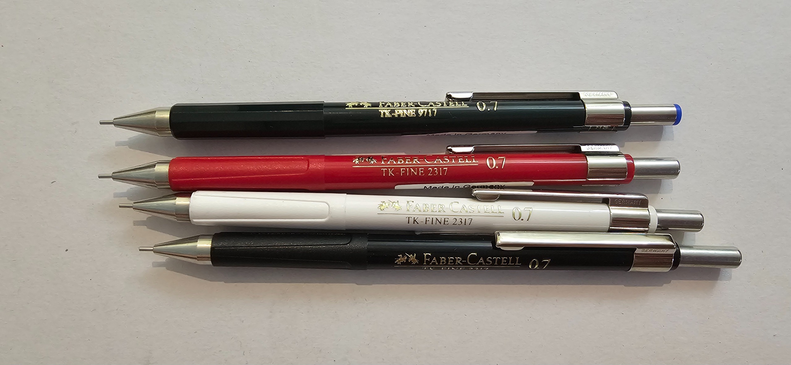 اتود فابر کاستل 7 دهم چهار رنگ مختلف اصل آلمان