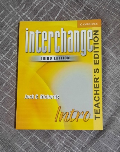 کتاب interchange intro teachers book