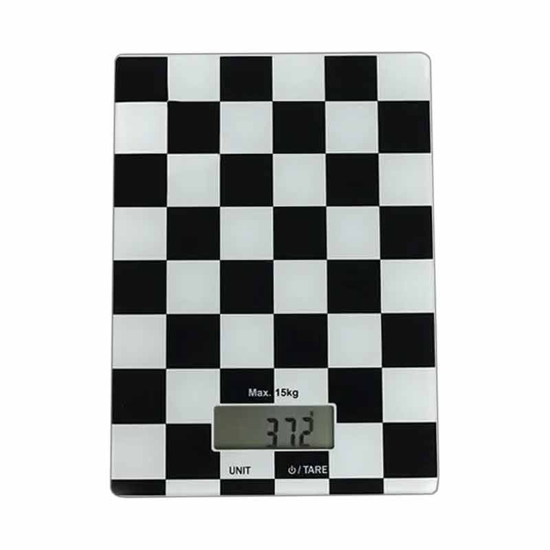 ترازو آشپزخانه دیجیتال مدل 8078 طرح شطرنجی
