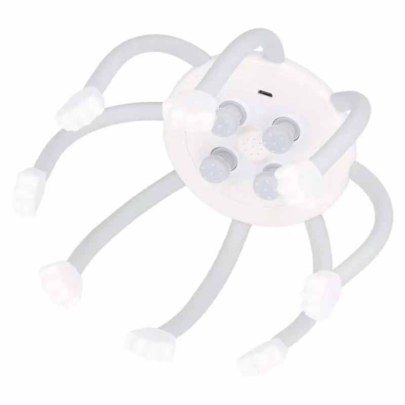 ماساژور سر مدل اختاپوسی سفید