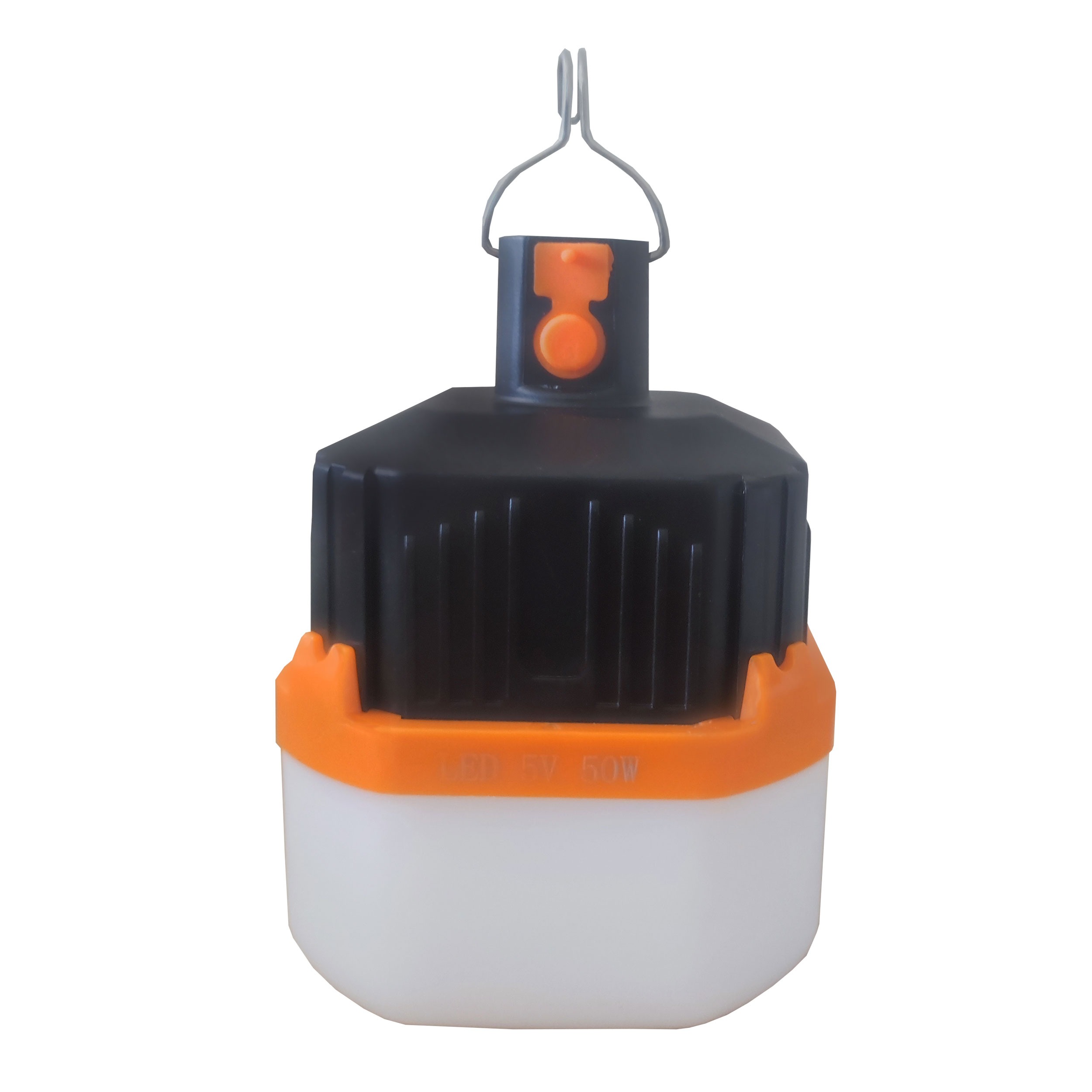 چراغ آویز چادر مدل HT-855 طرح تاشو مشکی