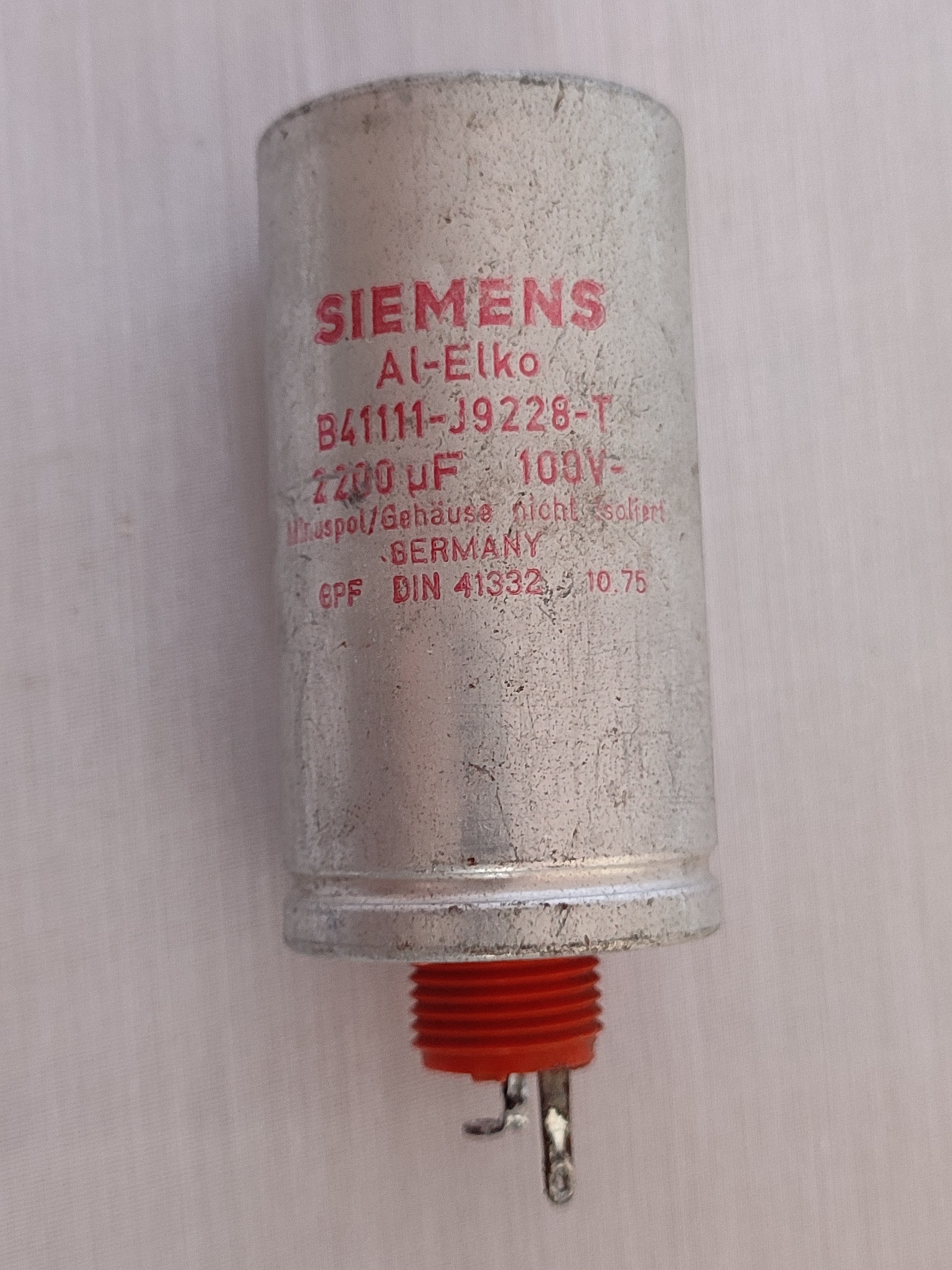 خازن الکترولیتی صنعتی Siemens