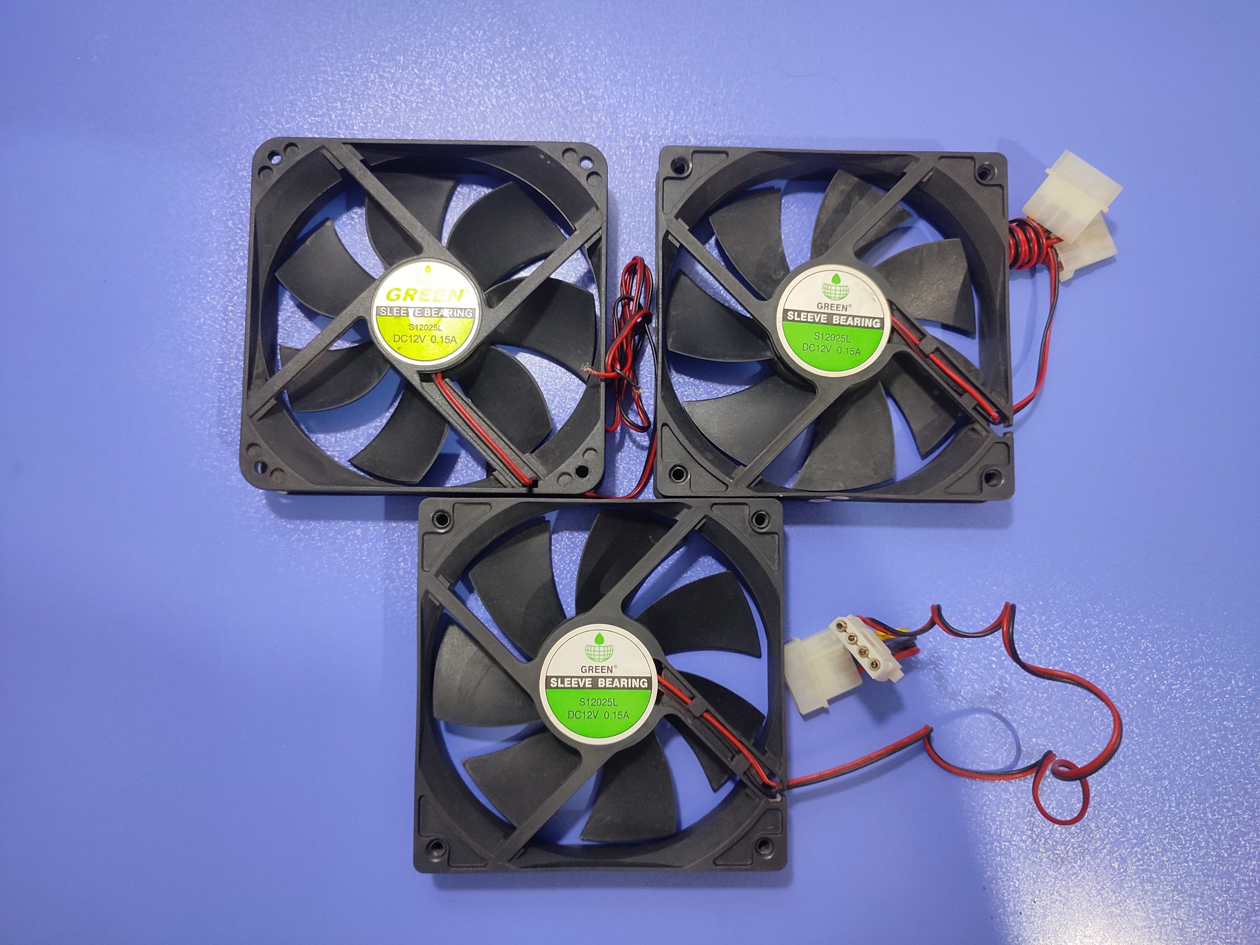 3 عدد فن کیس GREEN