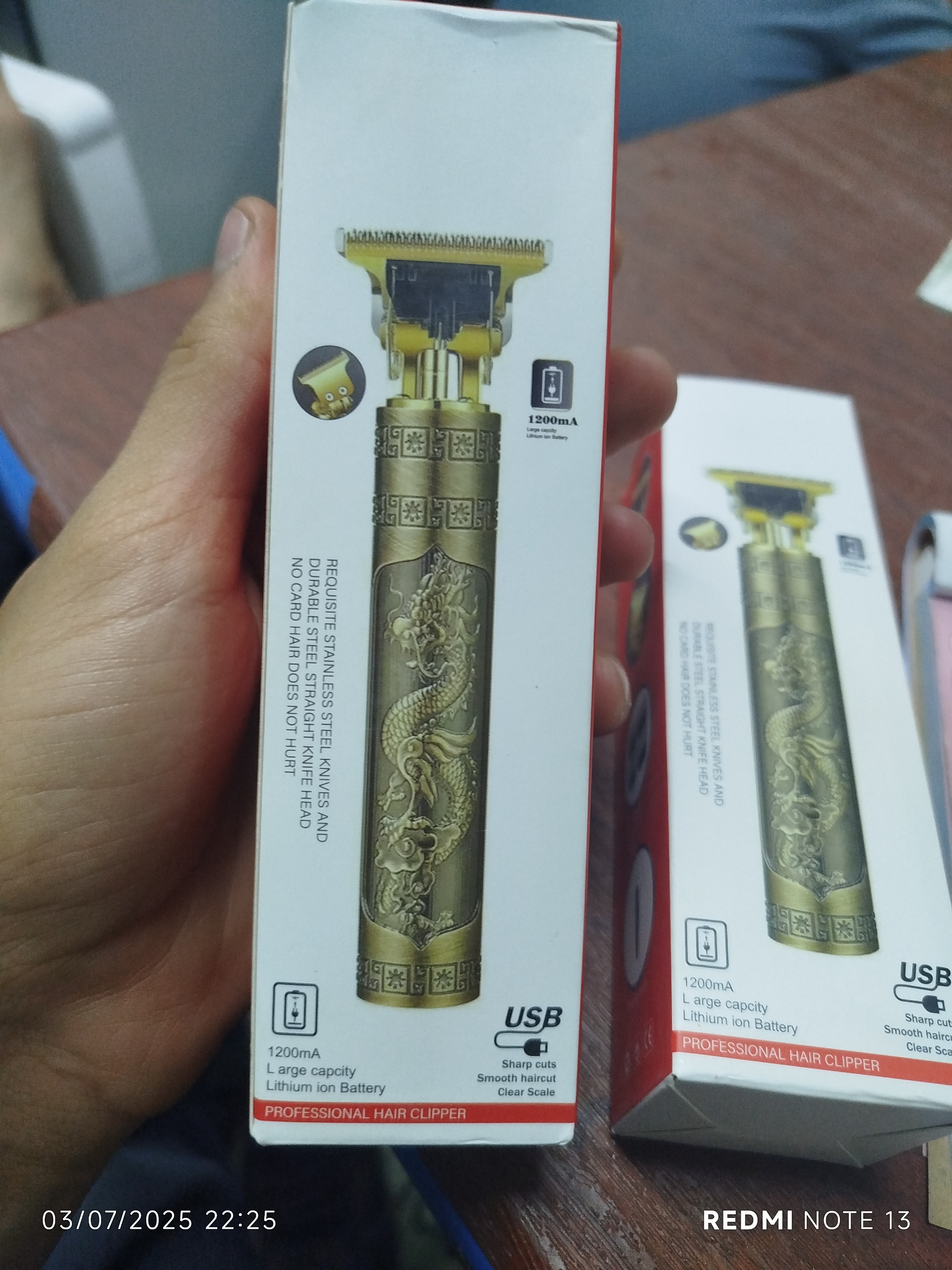 ماشین اصلاح مدل اژدها 4438 درجه یک