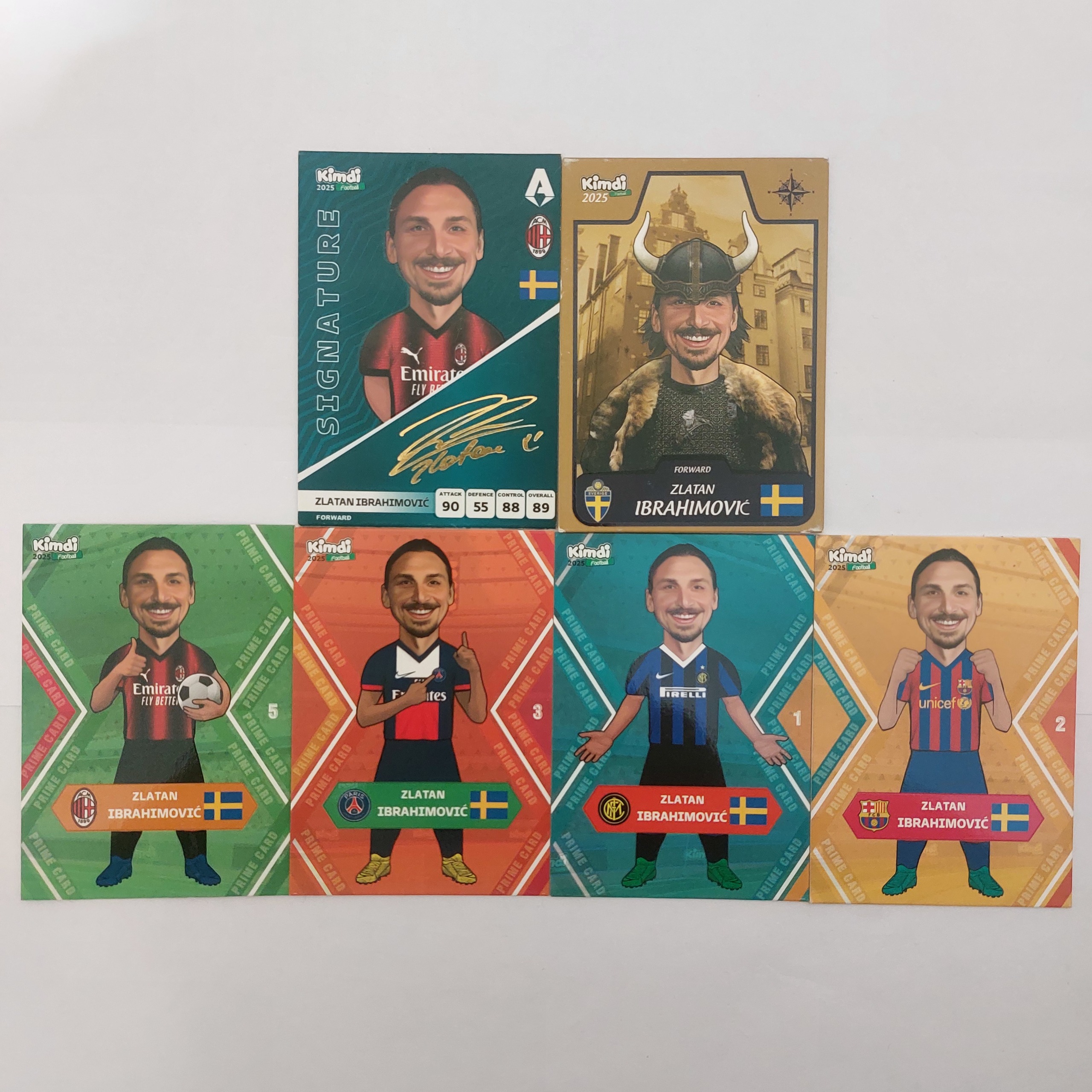 کارت کیمدی پک زلاتان ابراهیمویچ