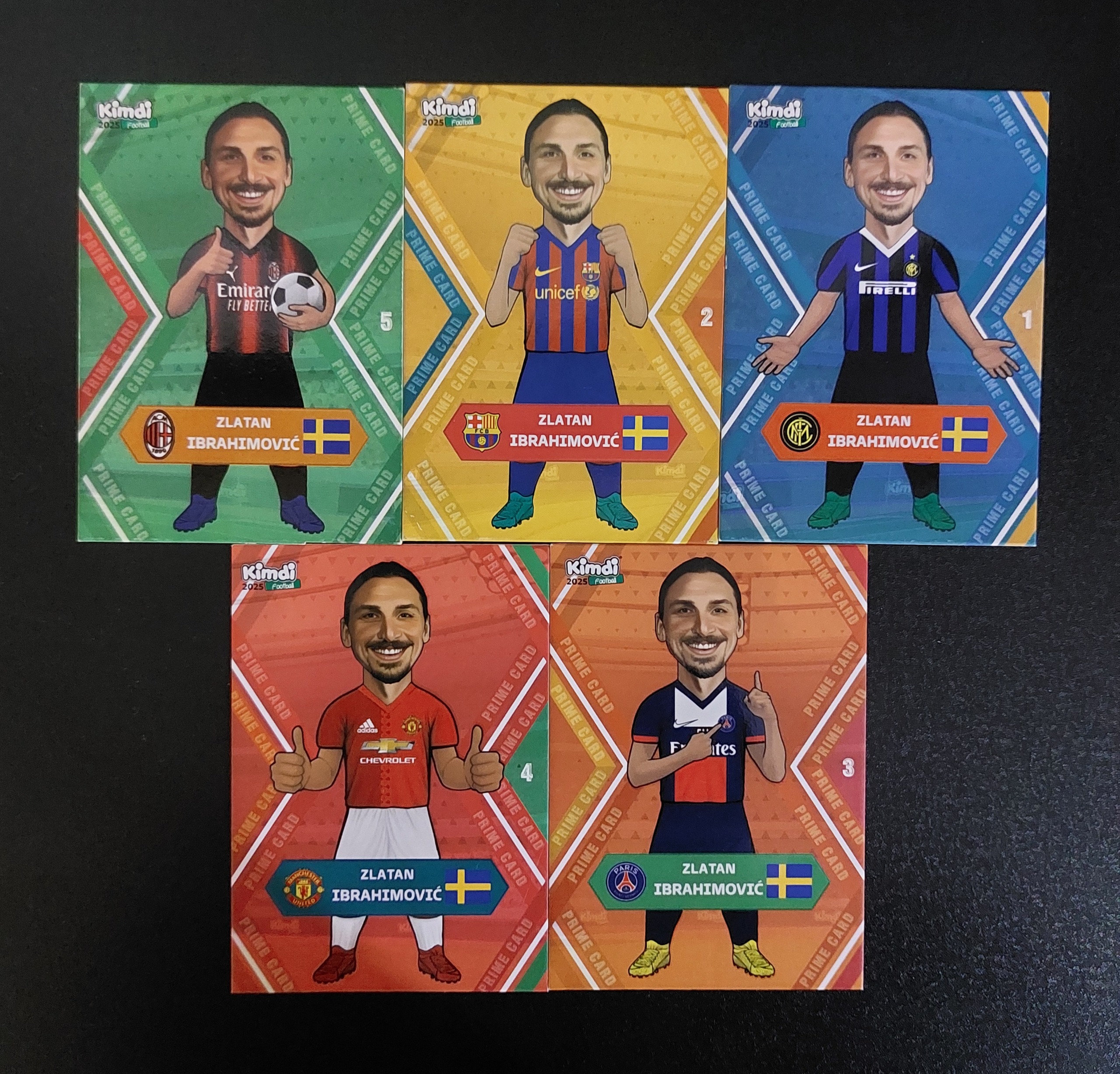 کارت کیمدی پک زلاتان ابراهیمویچ پرایم