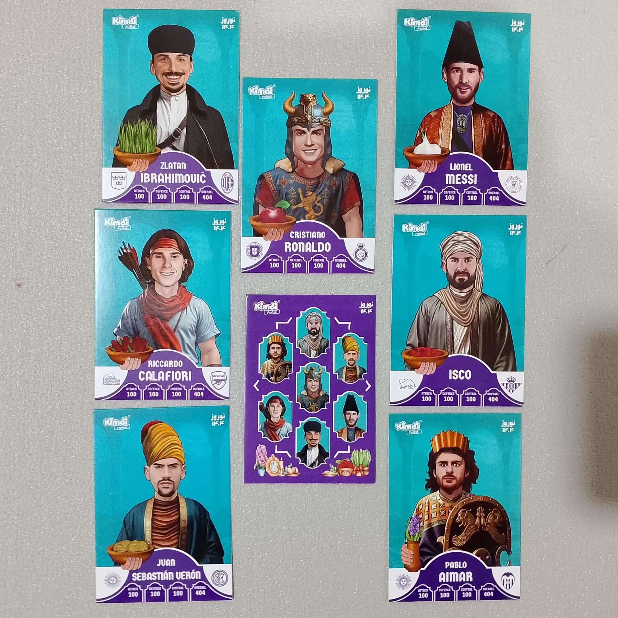 کارت کیمدی مجموعه همه کارت های نوروزی