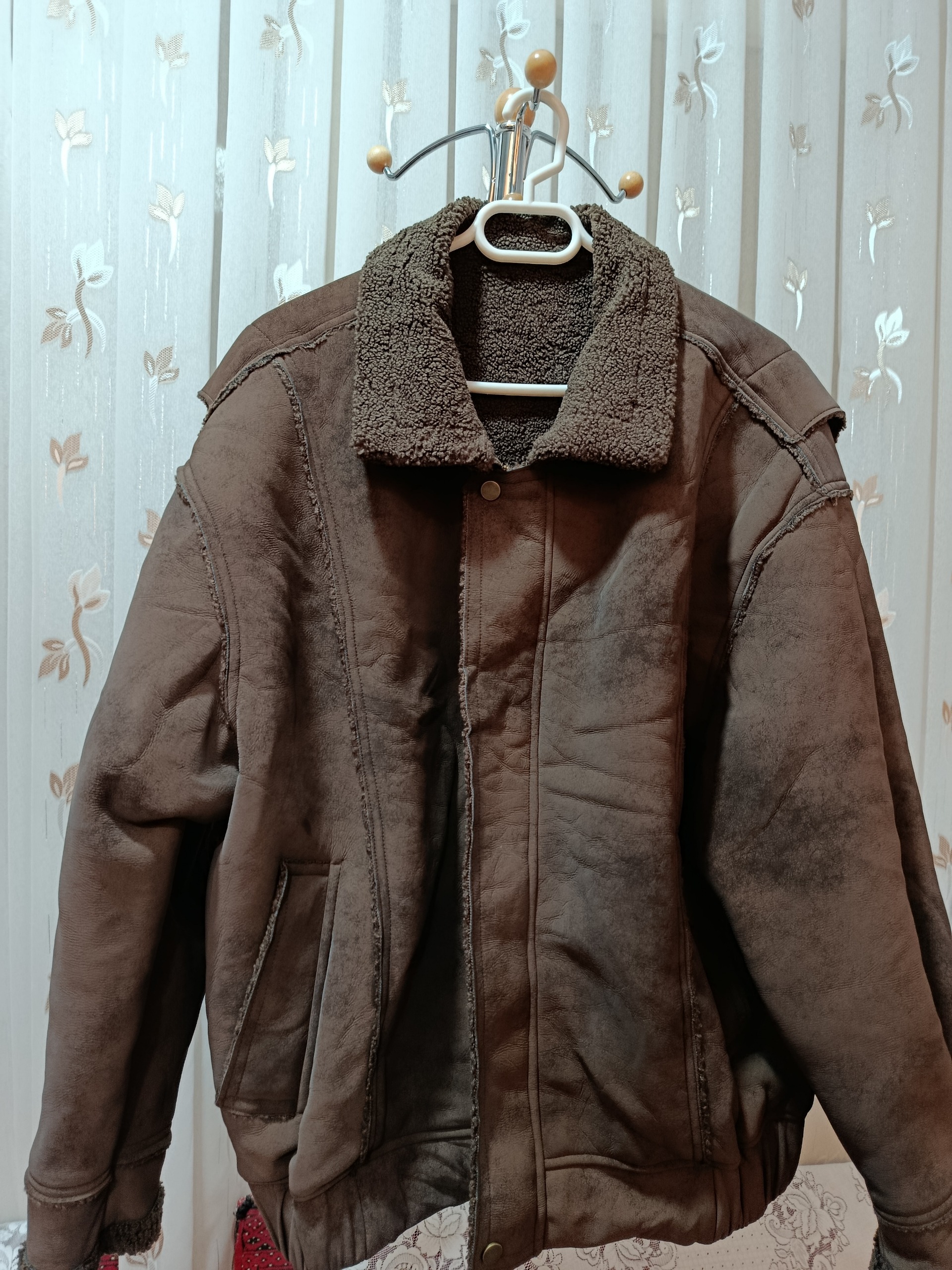 کاپشن بوفالو مردانه قهوه ای نو و سالم