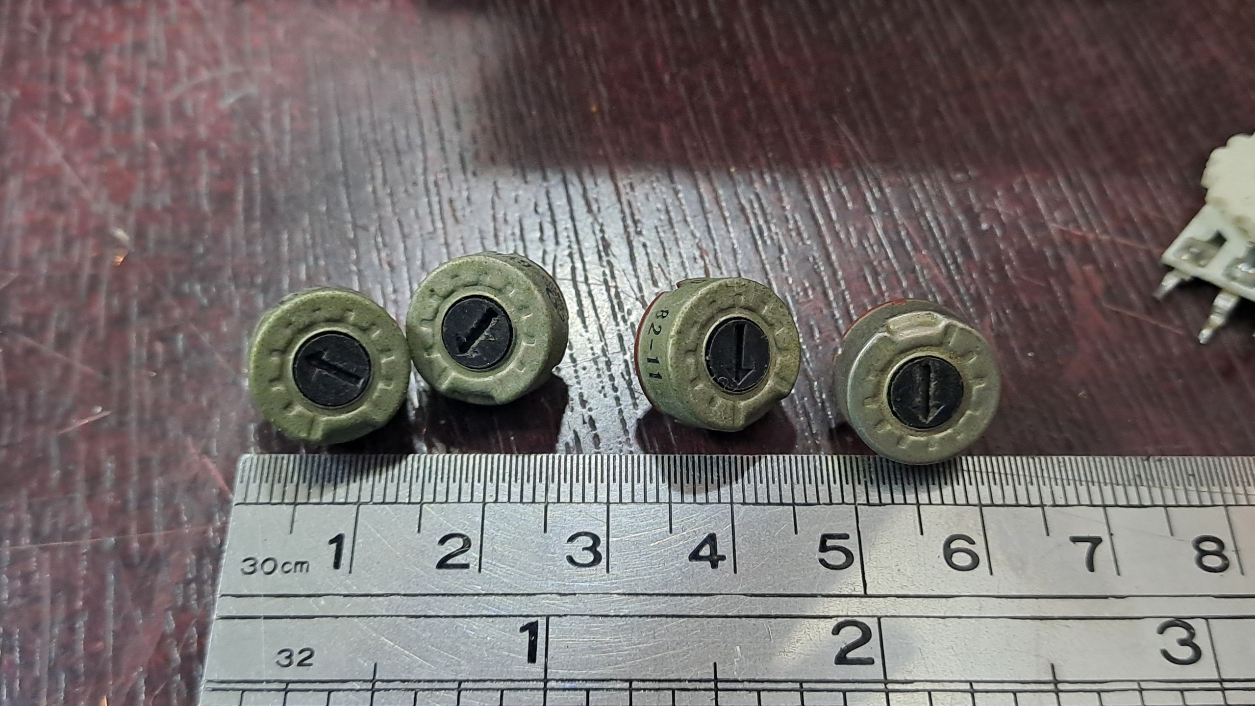 پتانسیومتر قدیمی ژاپنی قیمت 2 عدد