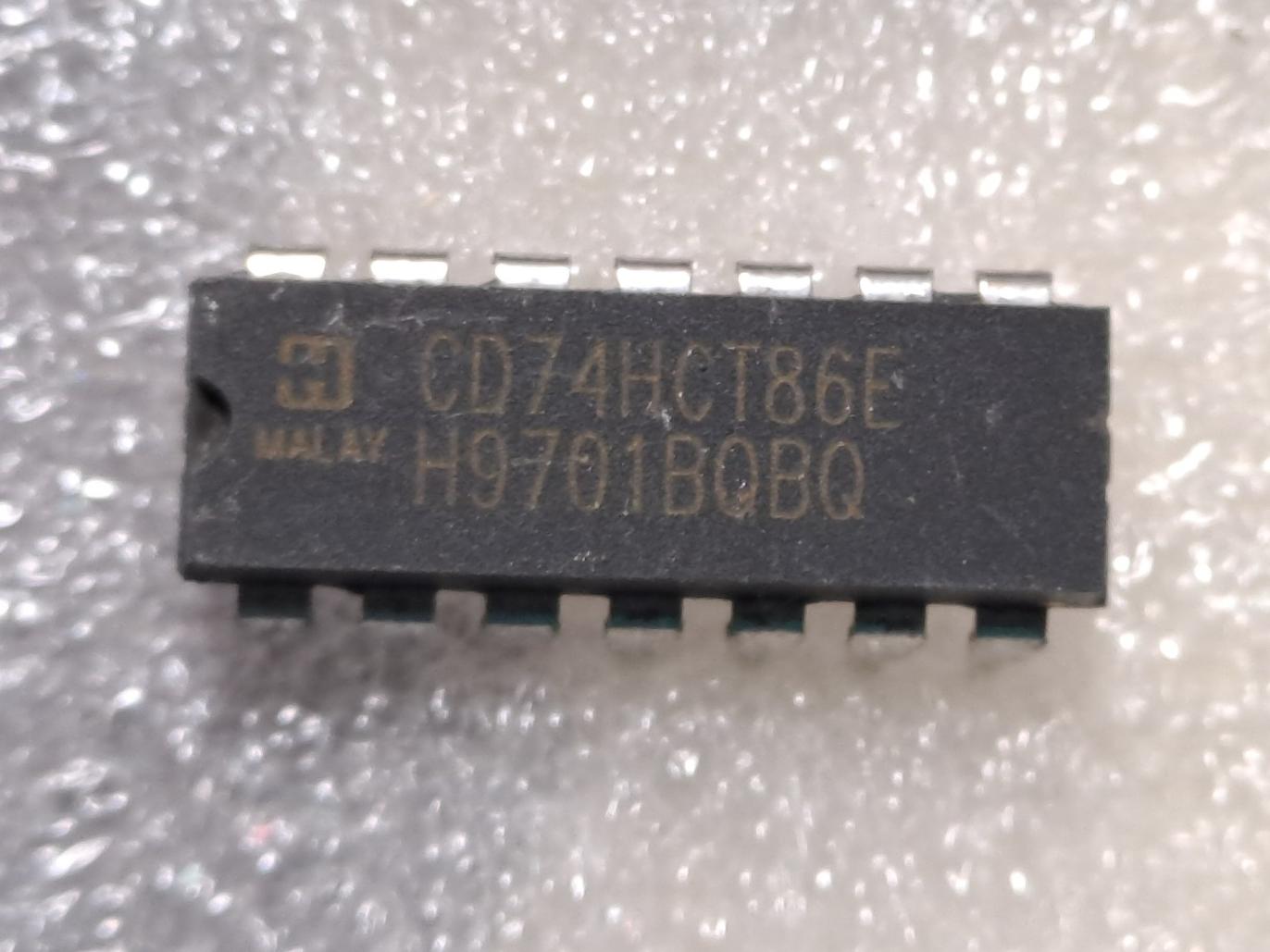آی سی TTL 74HCT86 قدیمی اصل مالزی