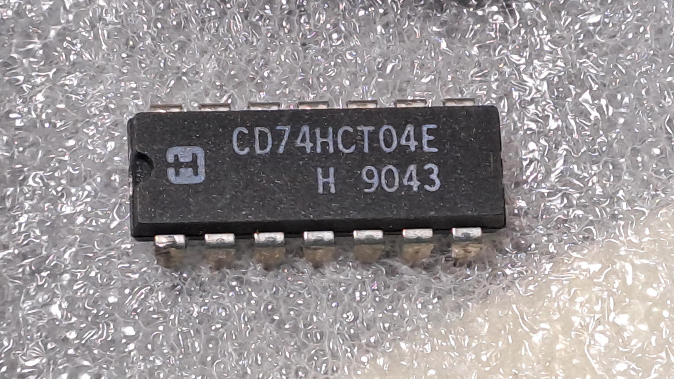 آی سی TTL 74HCT04 اصل قدیمی مارک هریس