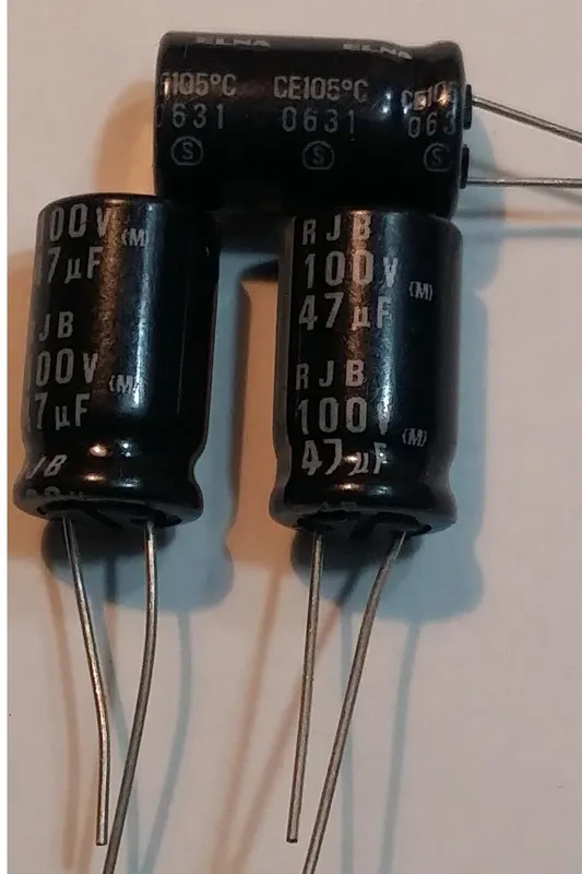 خازن 47MF 100V قیمت برای 20 عدد