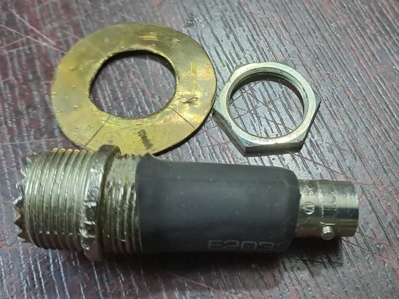 کانکتور تبدیل BNC به RG58 (PL259)