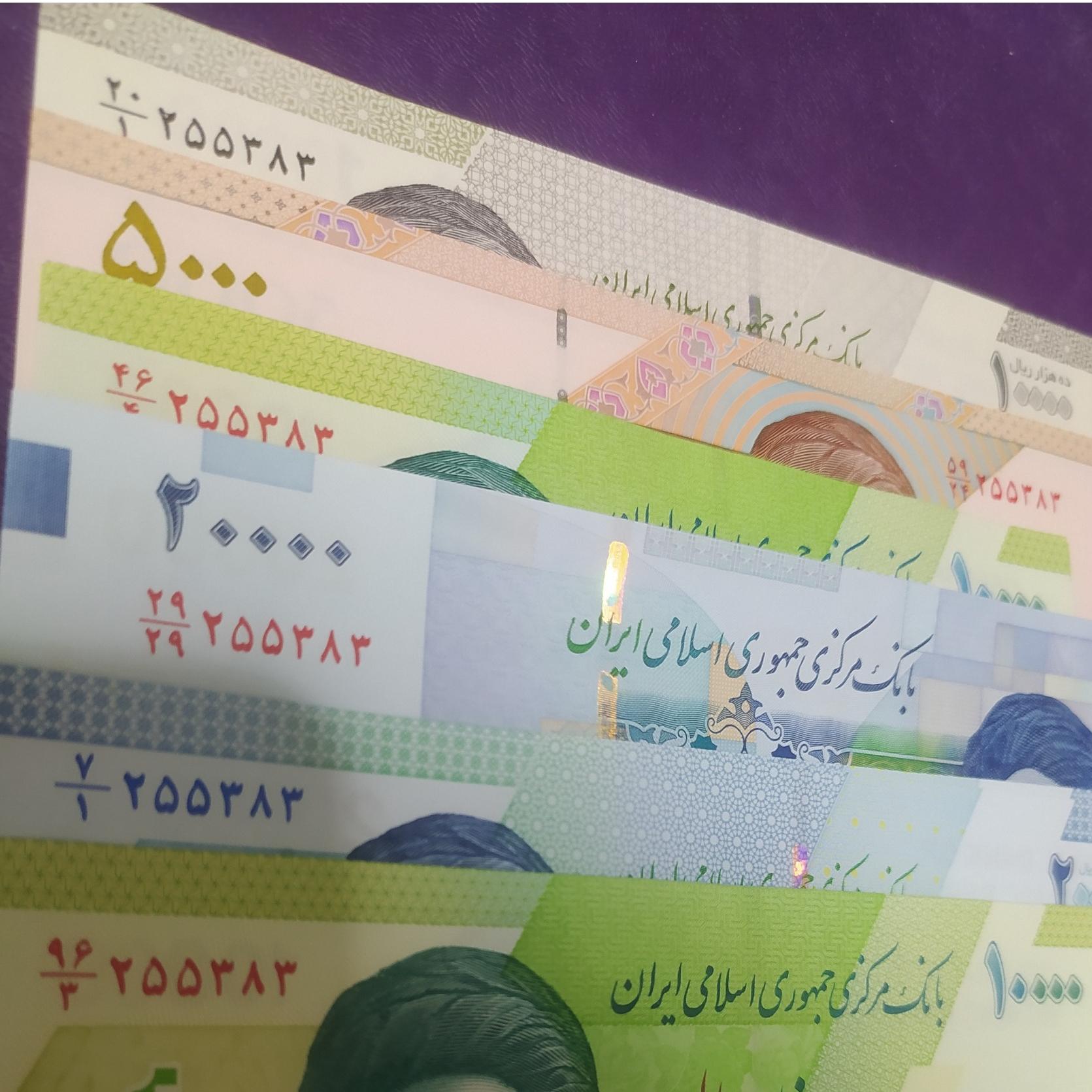 6جفت اسکناس هم شماره وخاص