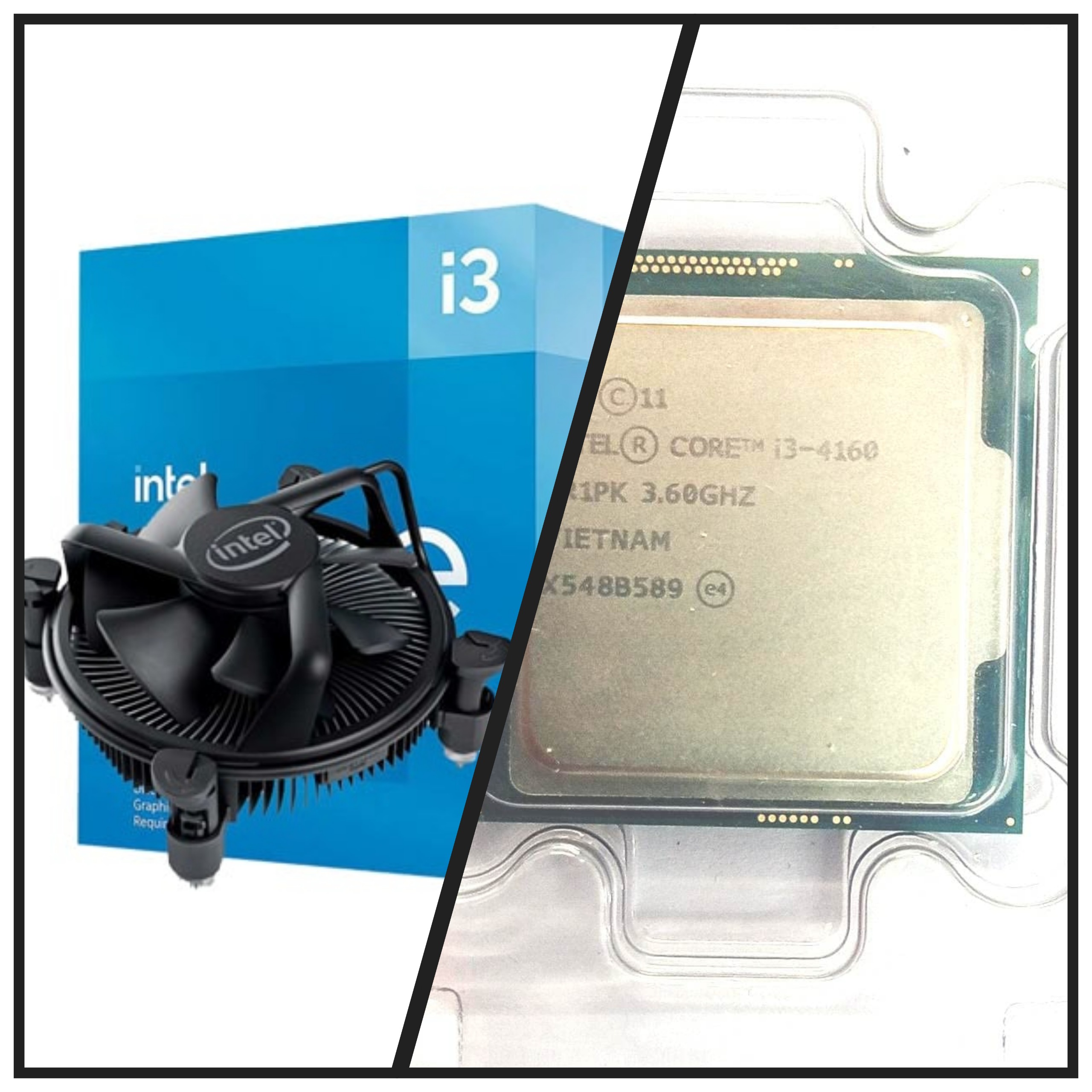 Cpu i3 4160 با فن