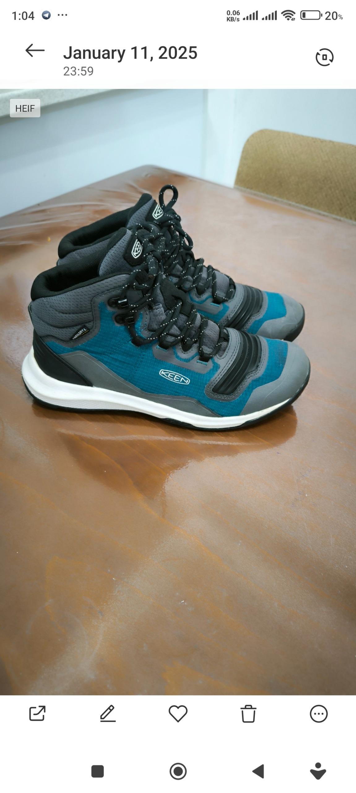 پوتین کوهنوردی کین اورجینال ضدآب