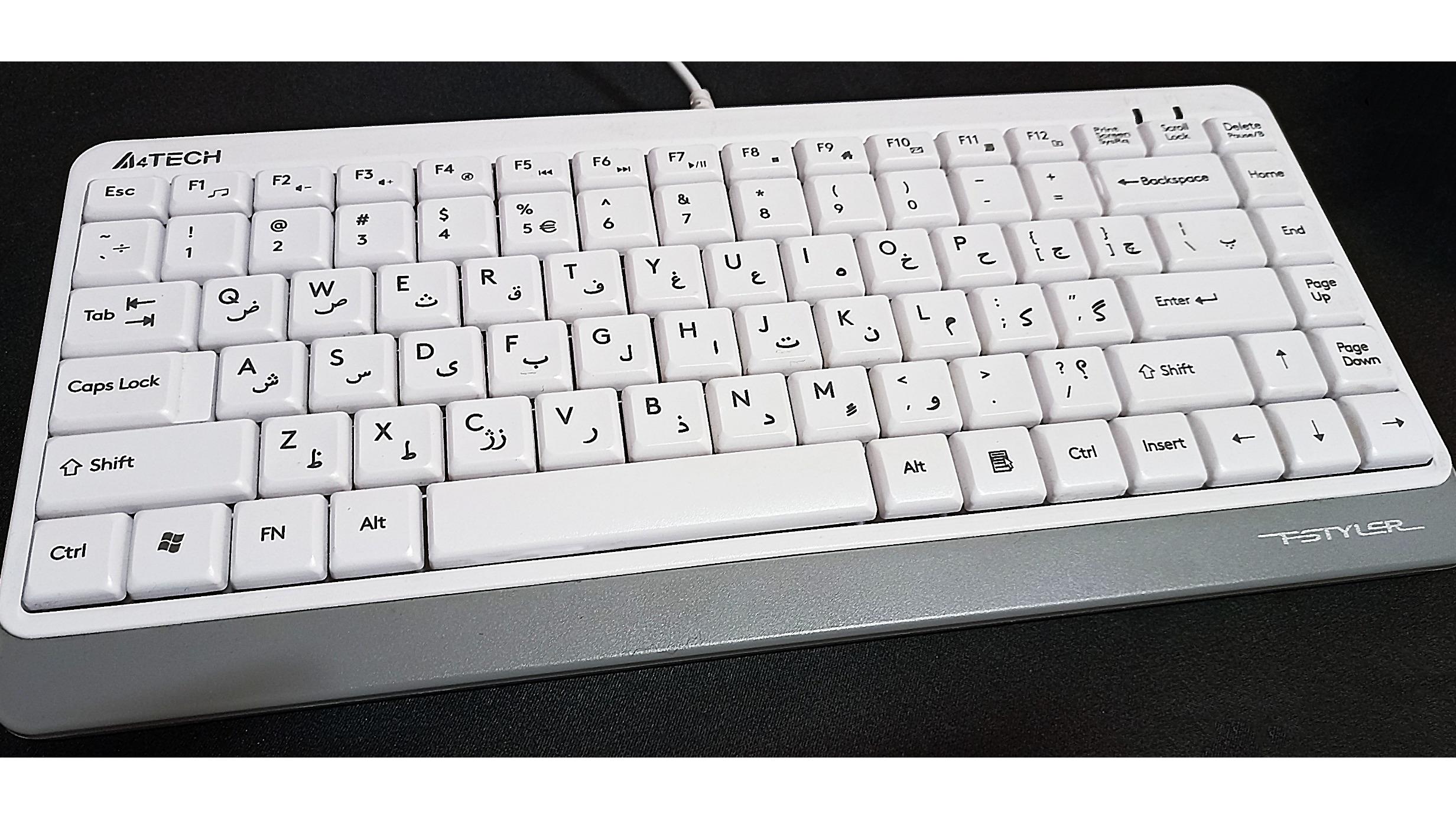 کیبورد Tenkeyless A4Tech FSTYLER سالم تمیز و مرتب