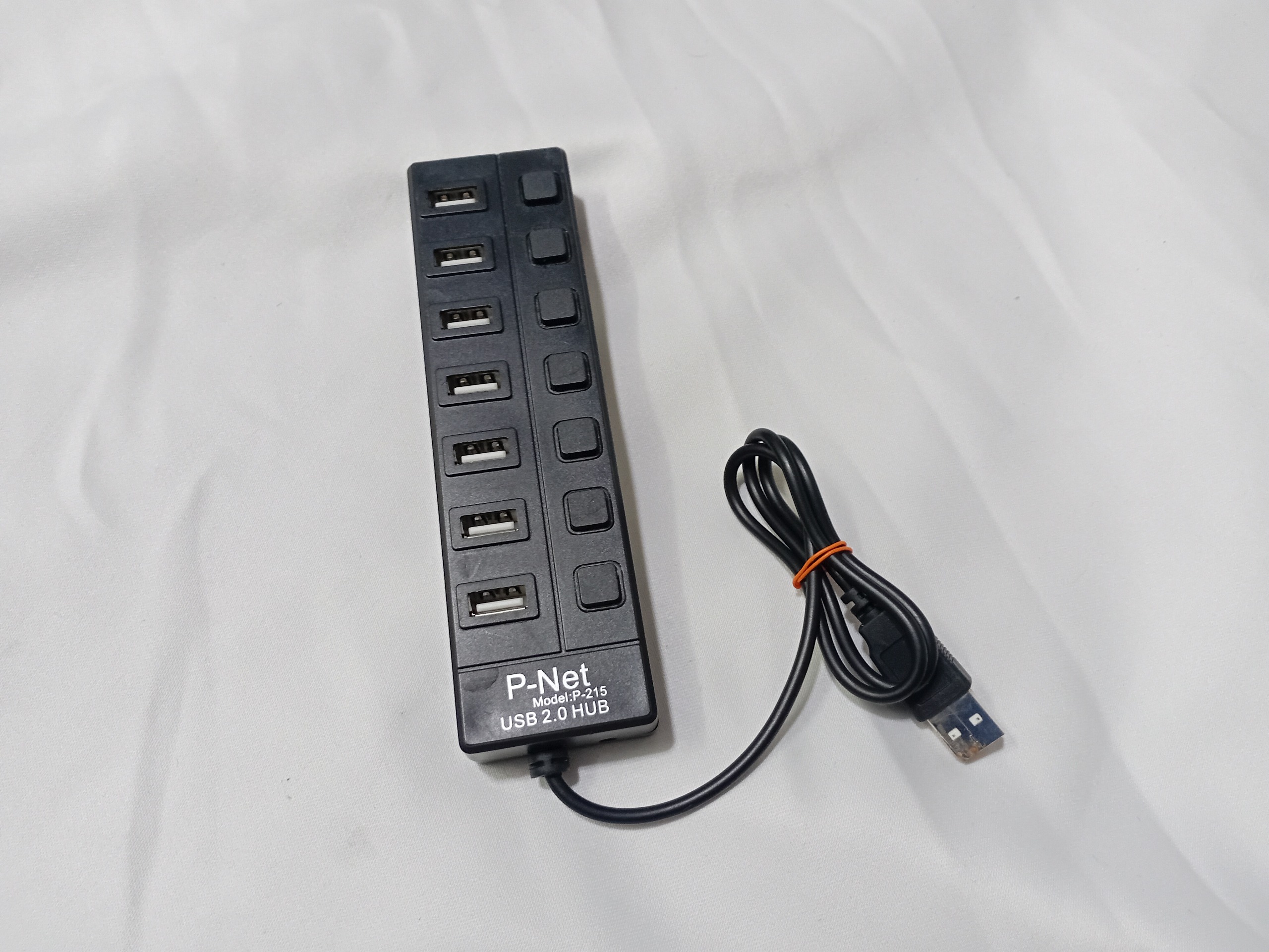هاب USB هفت پورت کلید دار