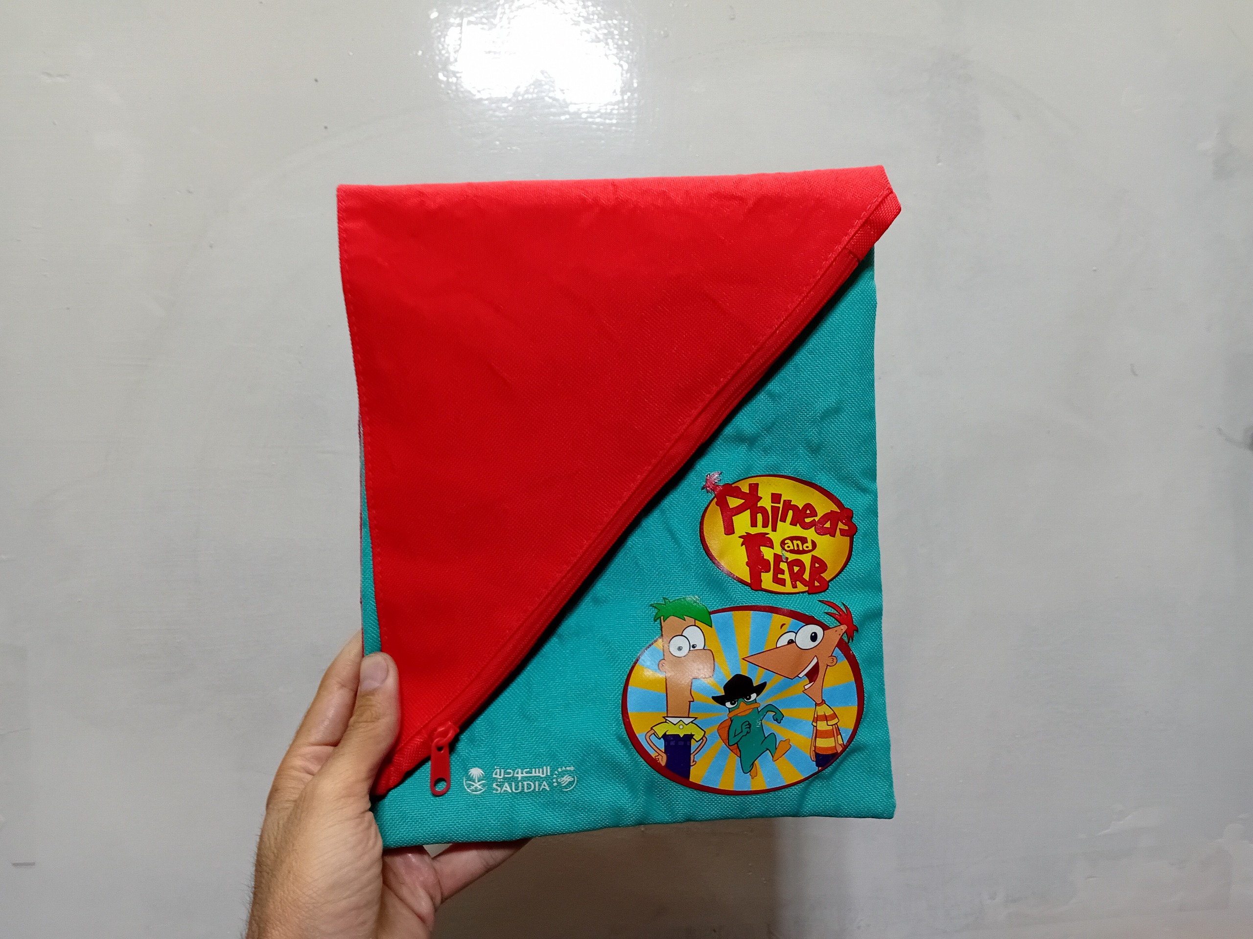 کیف کارتونی Phineas and Ferb مناسب تبلت