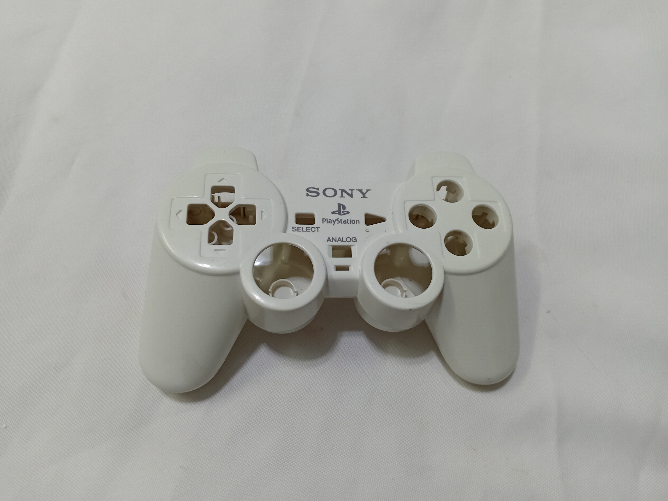 قاب خالی کمیاب دسته پلی استیشن 2 سفید