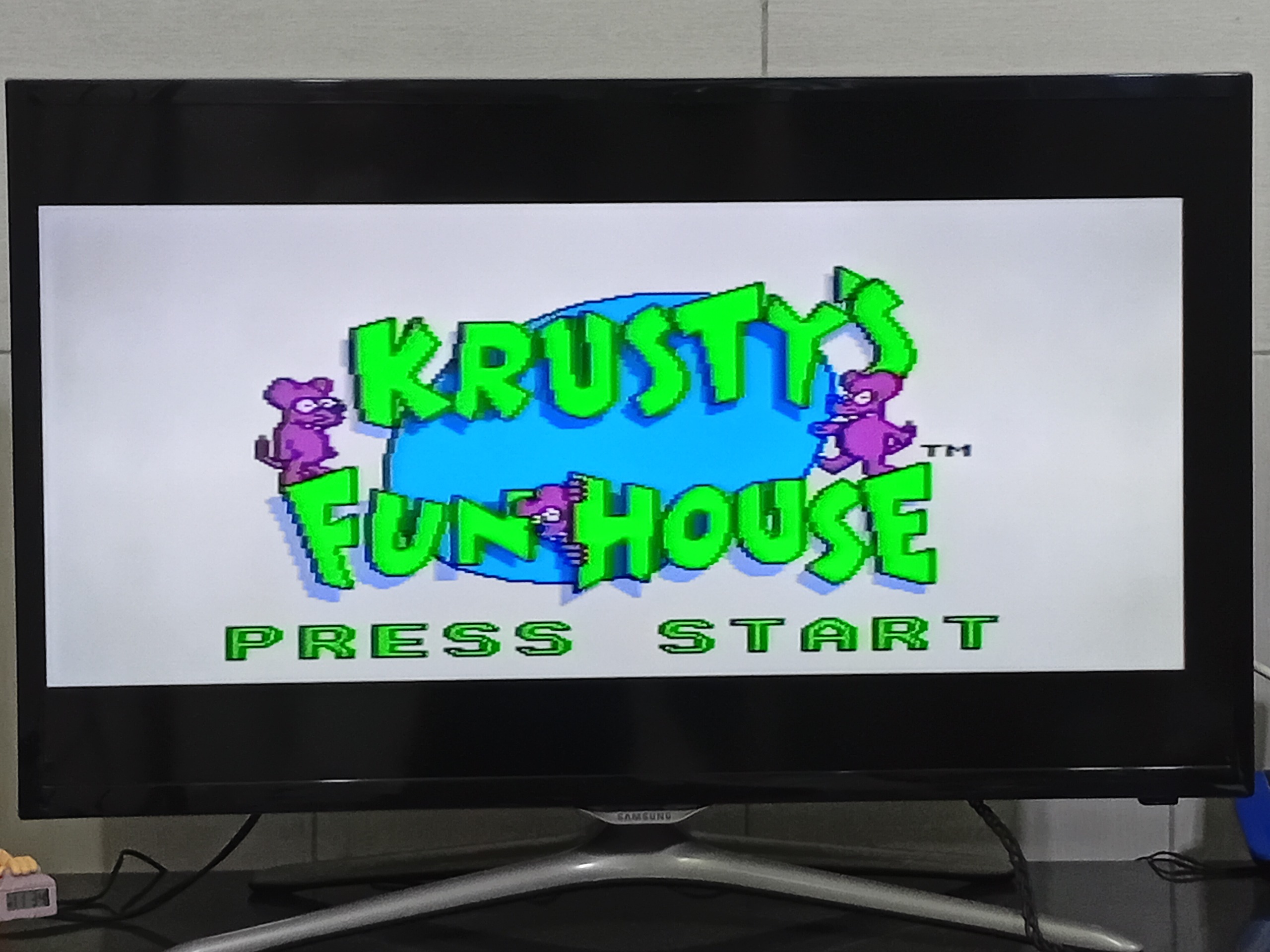 بازی سگا مستر سیستم KRUSTYS FUN HOUSE