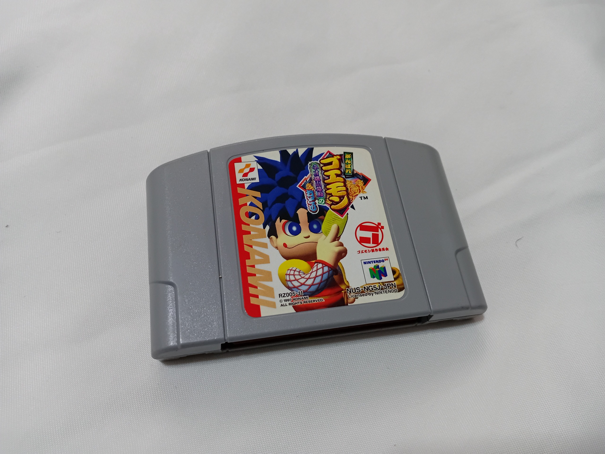 بازی اورجینال نینجا عرفانی نینتندو 64 ورژن جی ژاپن