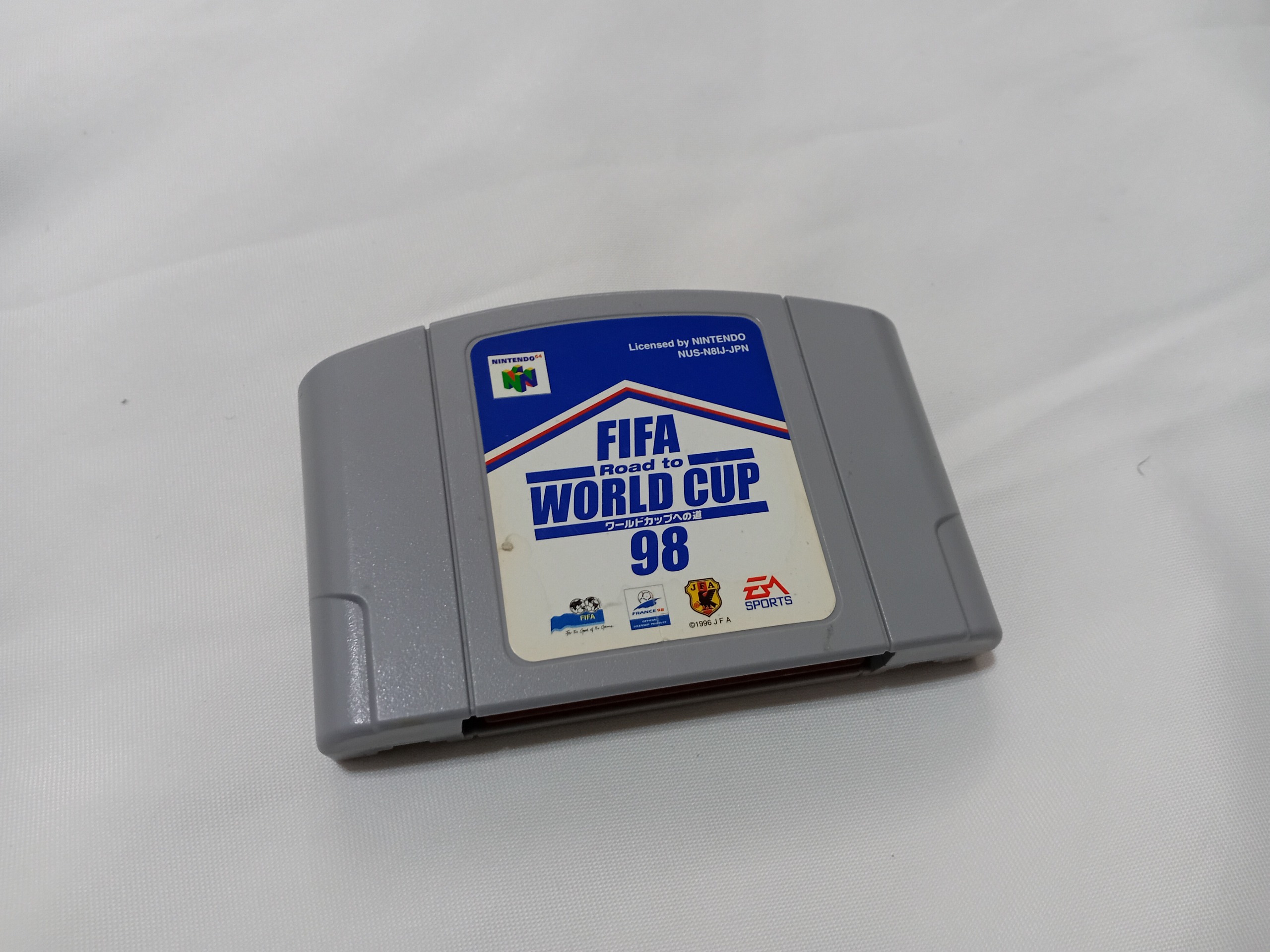 بازی کمیاب فیفا 98 نینتندو 64 ورژن جی ژاپن