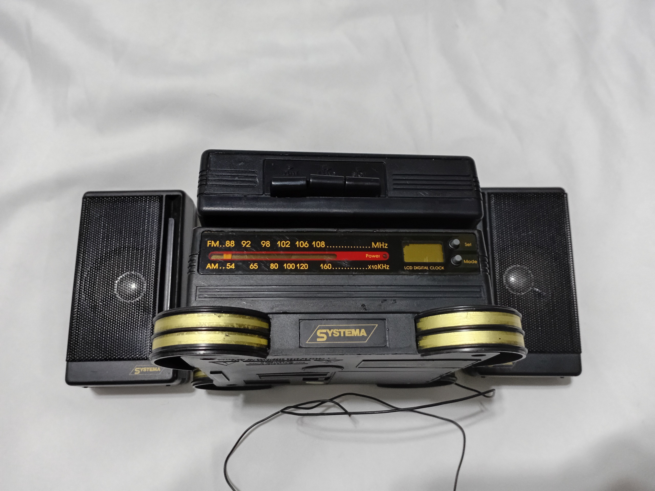 رادیو ضبط کاست کلکسیونی بسیار کمیاب توضیح دقت