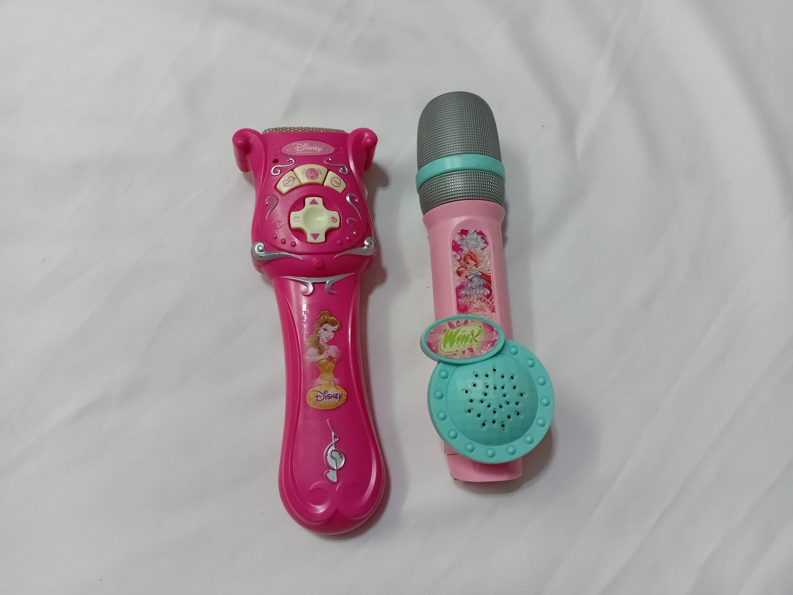 دو عدد اسباب بازی خارجی میکروفون موزیکال