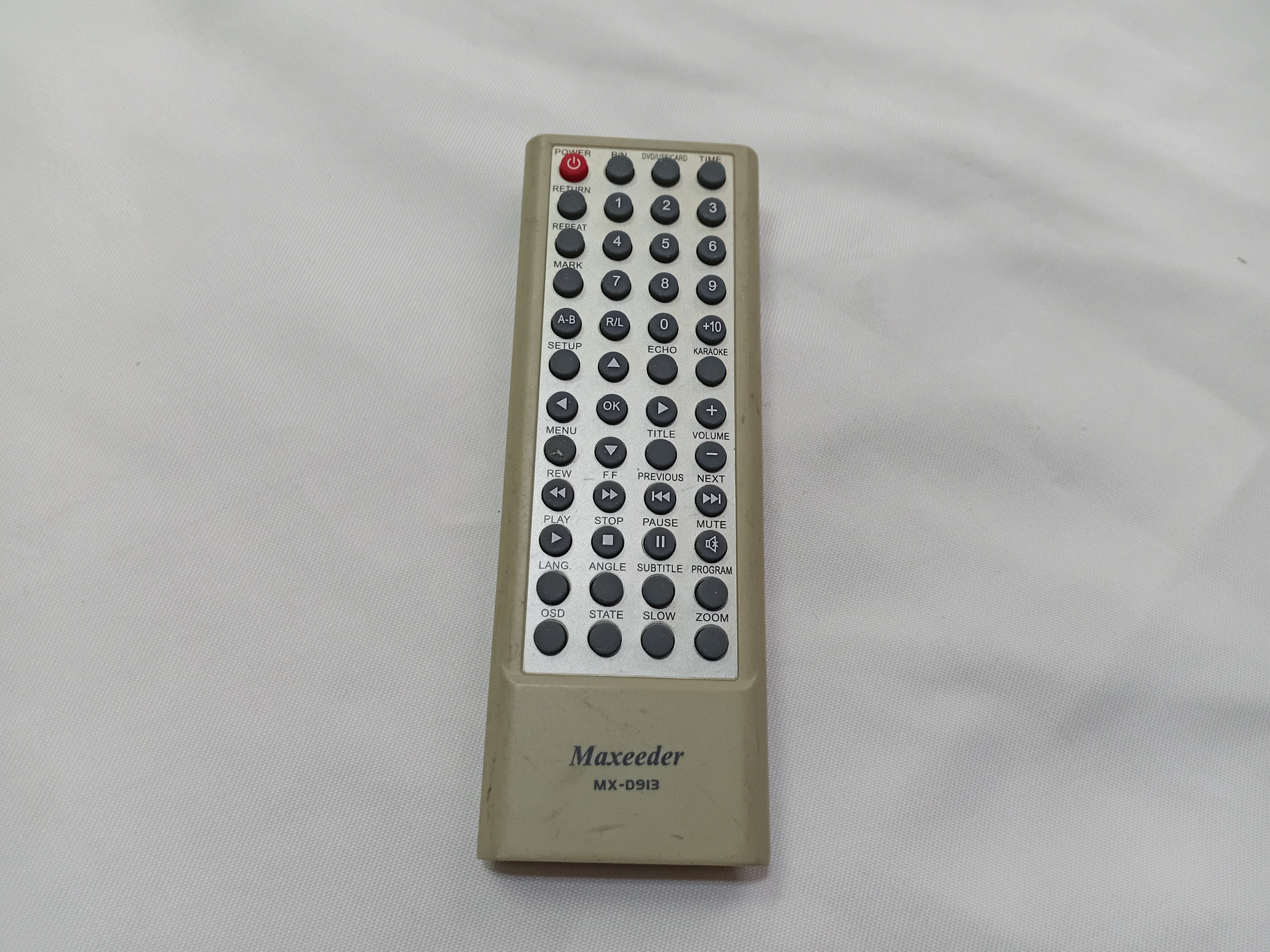 کنترل پخش کننده رادیو ضبط مکسیدر MX-D913