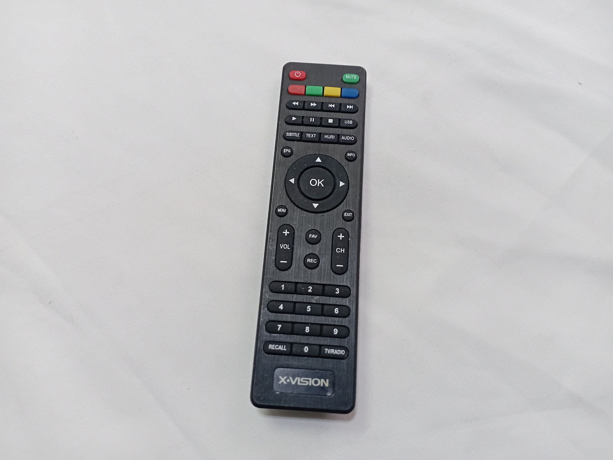 کنترل تلویزیون ایکس ویژن