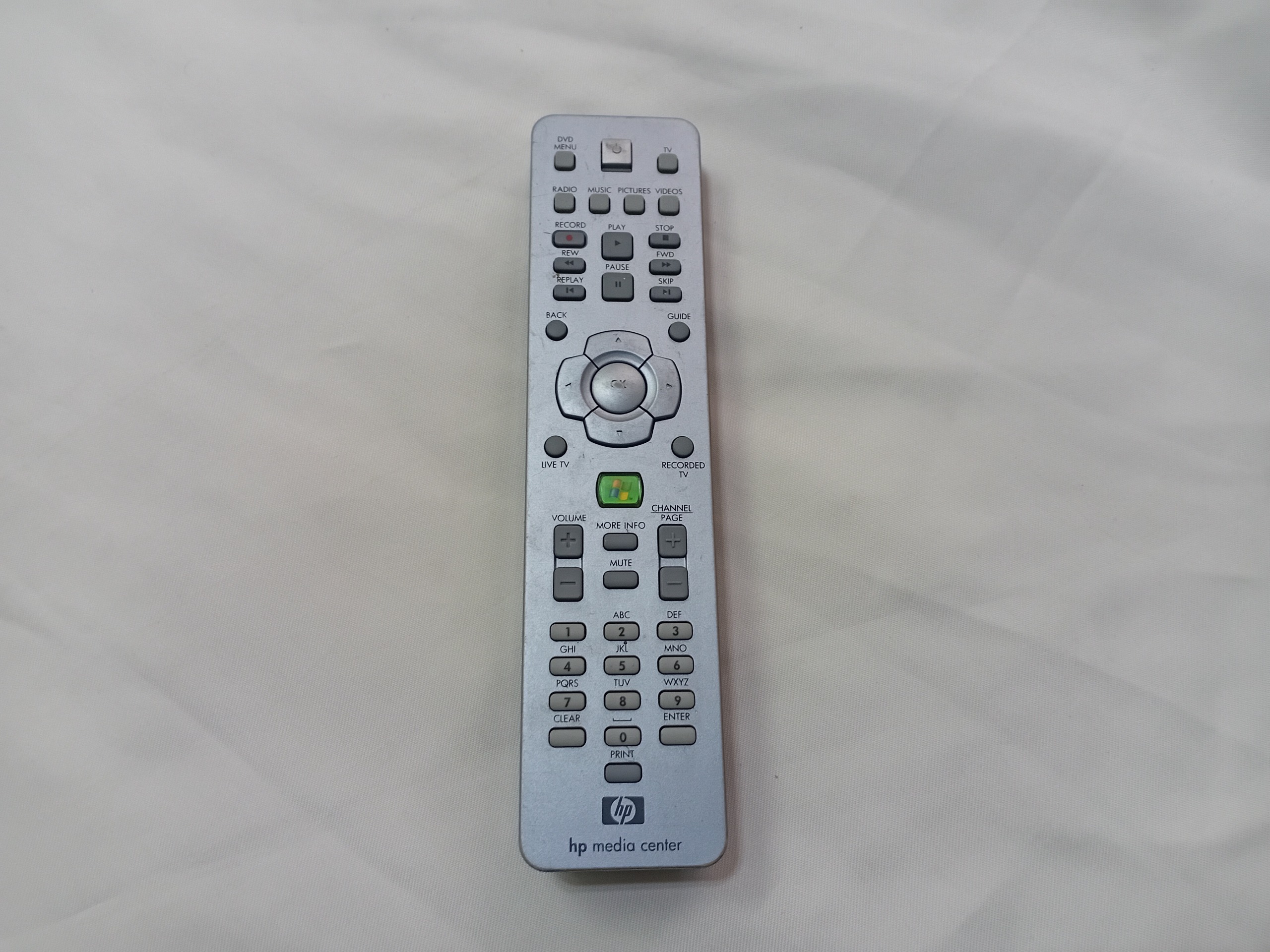 کنترل کامپیوتر مدیا سنتر HP