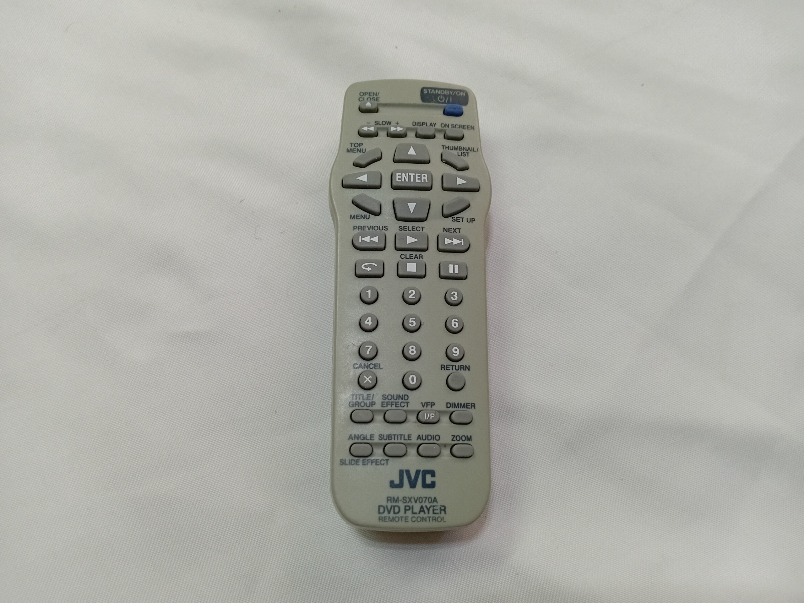 کنترل DVD پلیر JVC