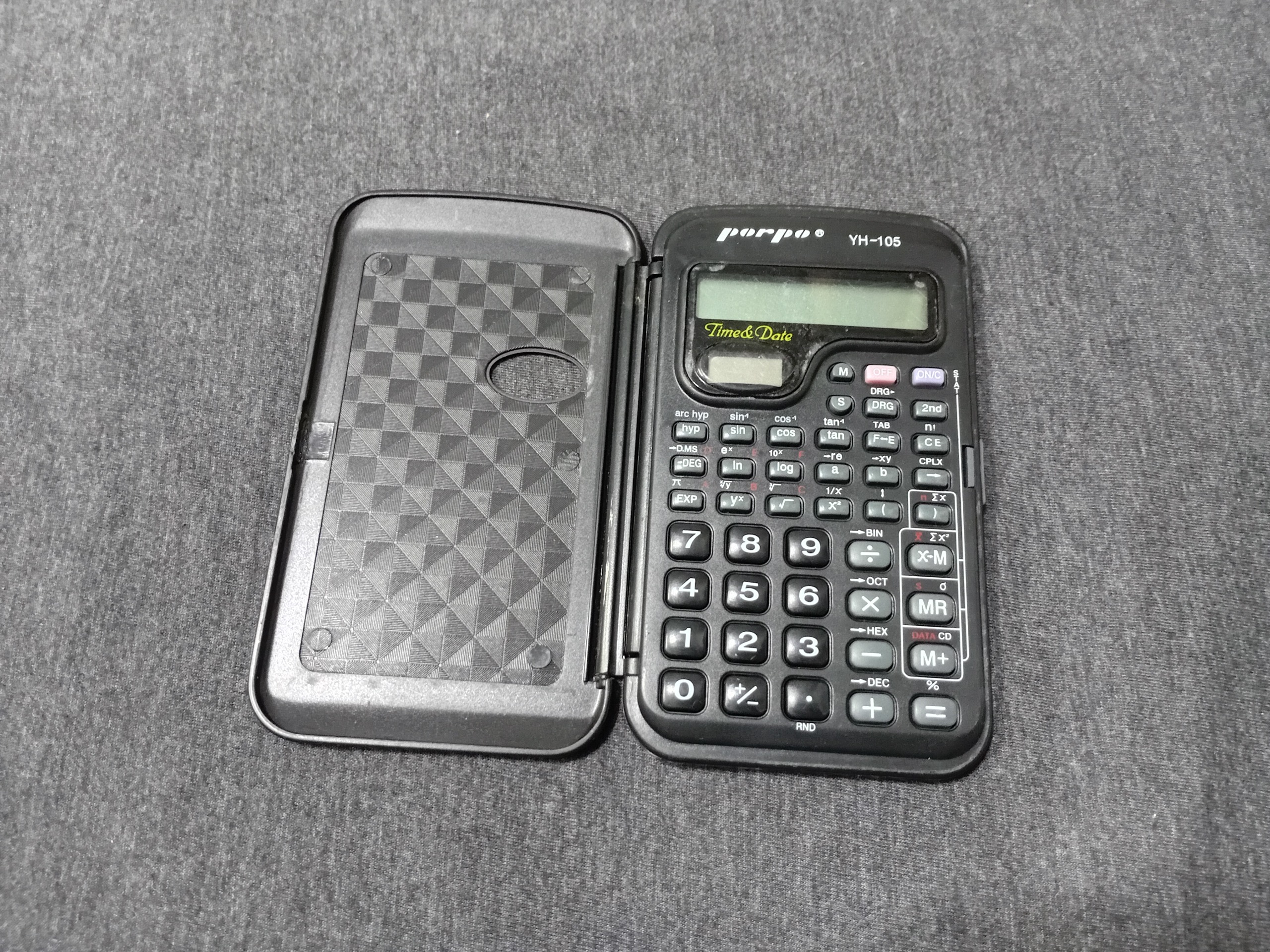 ماشین حساب تاشو خاموش بدون باتری و ضمانت