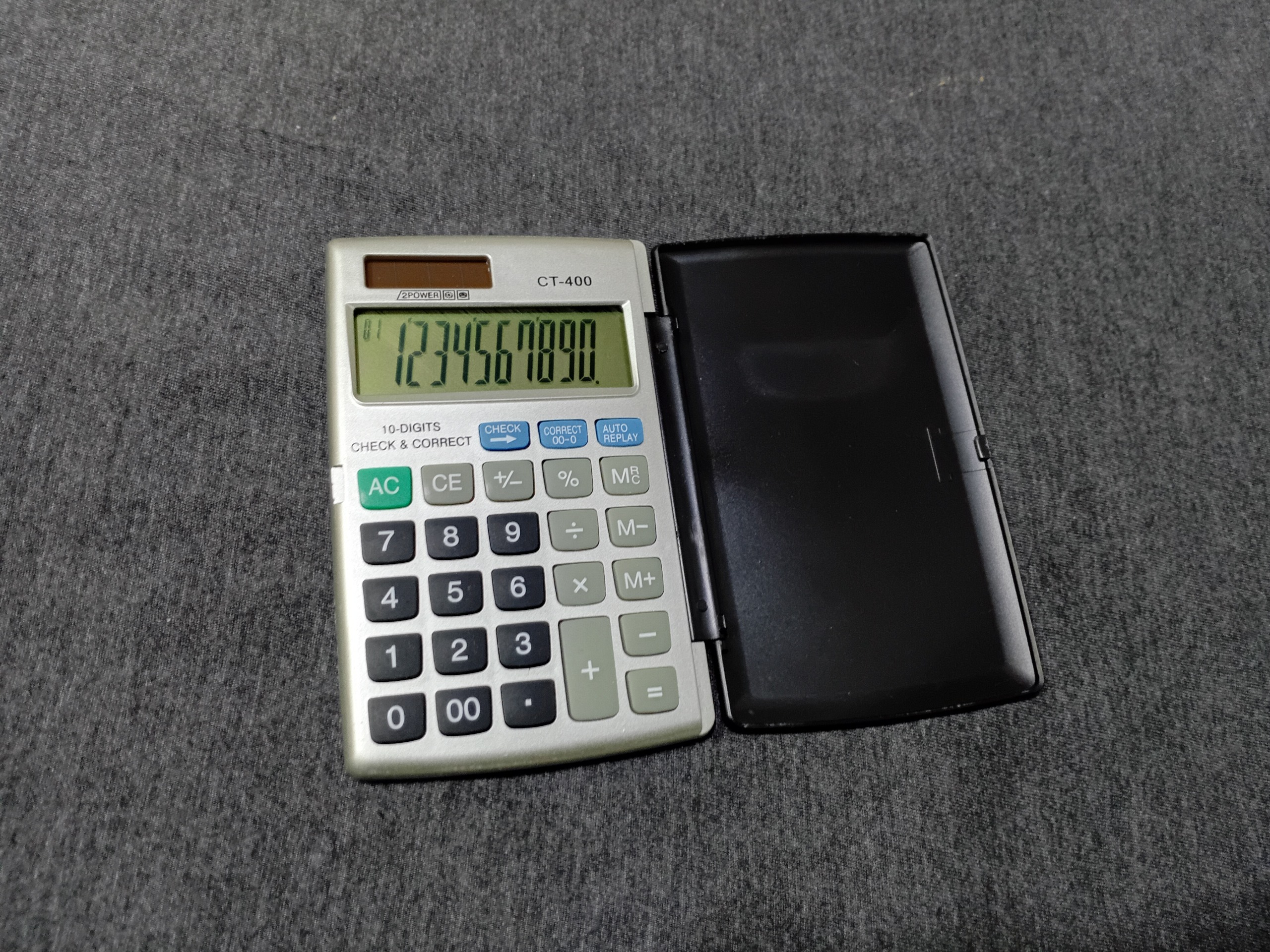 ماشین حساب قدیمی TC400 سالم تمیز کمیاب