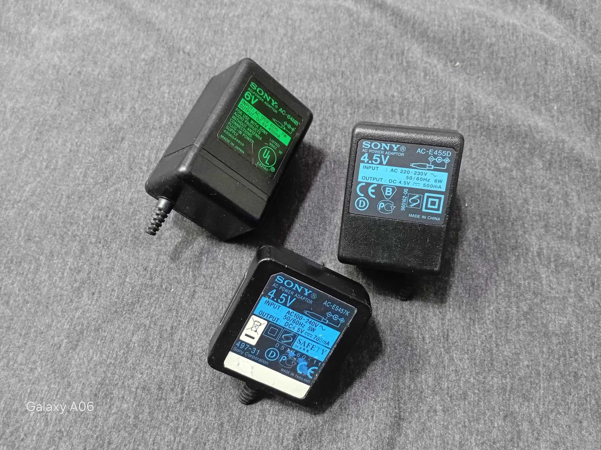 سه عدد آداپتور اصل سونی سیم ندارد خراب بدون ضمانت