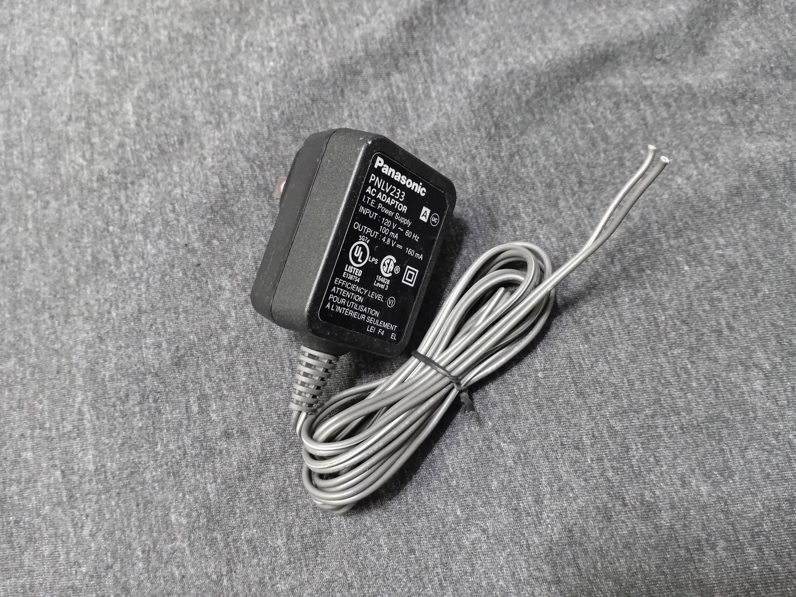 آداپتور شارژر 4/5 تلفن پاناسونیک بدون فیش