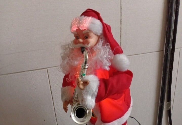 چراغ خواب موزیکال طرح بابا نوئل